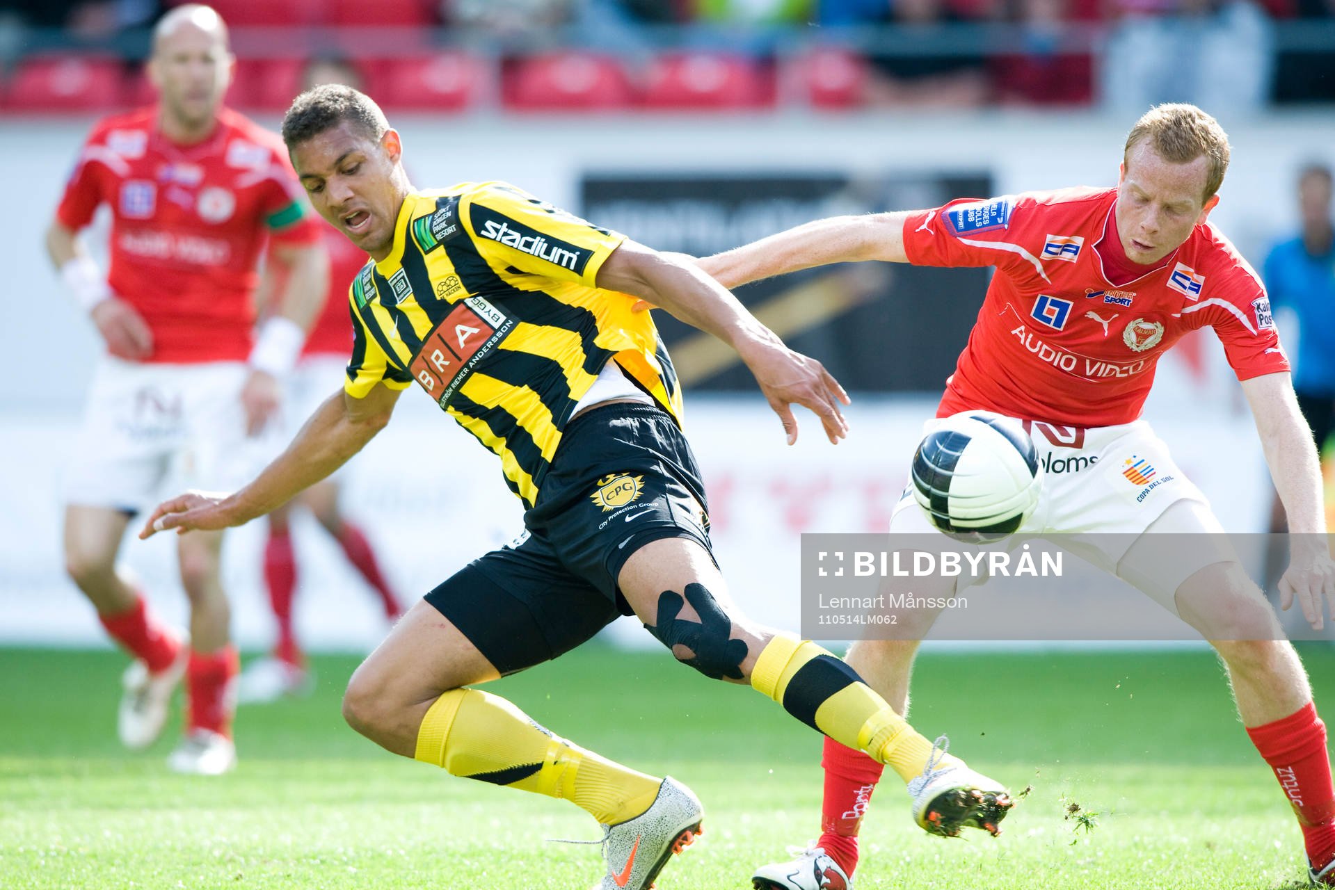 Tobias Eriksson, Kalmar och Mathias Ranégie, Häcken