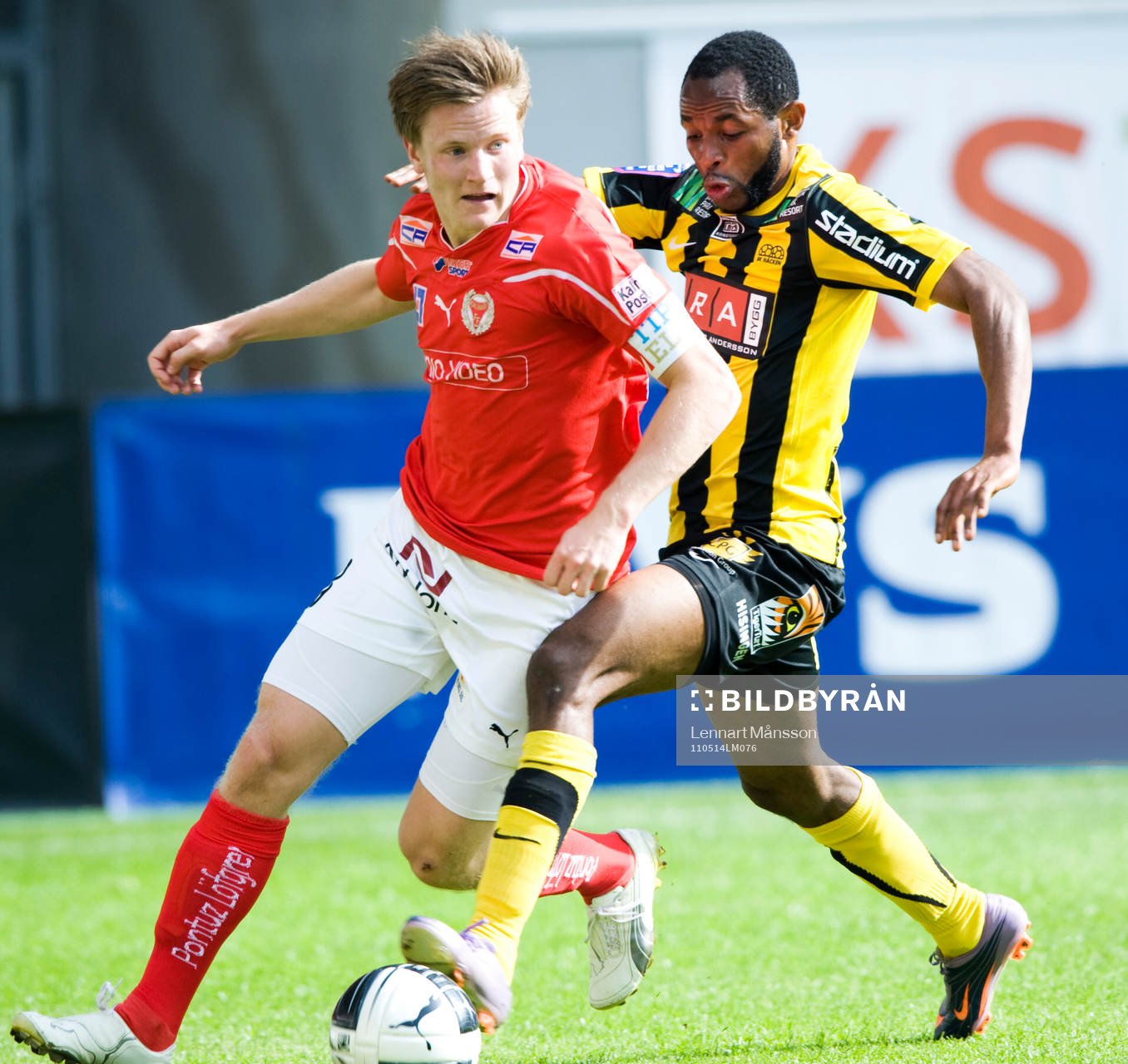 Mattias Johansson, Kalmar och René Makondele, Häcken