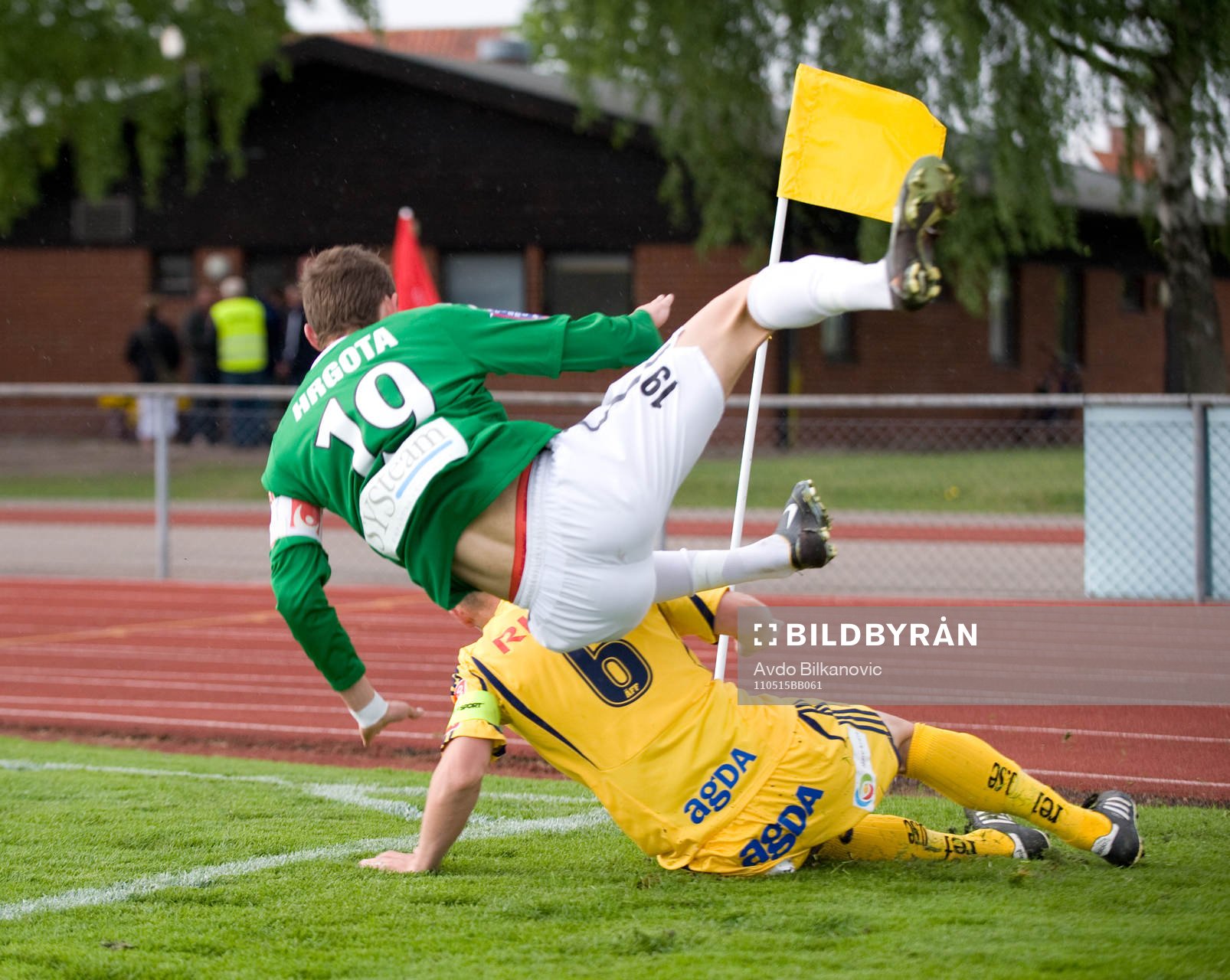 Branimir Hrgota, Jönköping, duell med Jacob Augustsson,