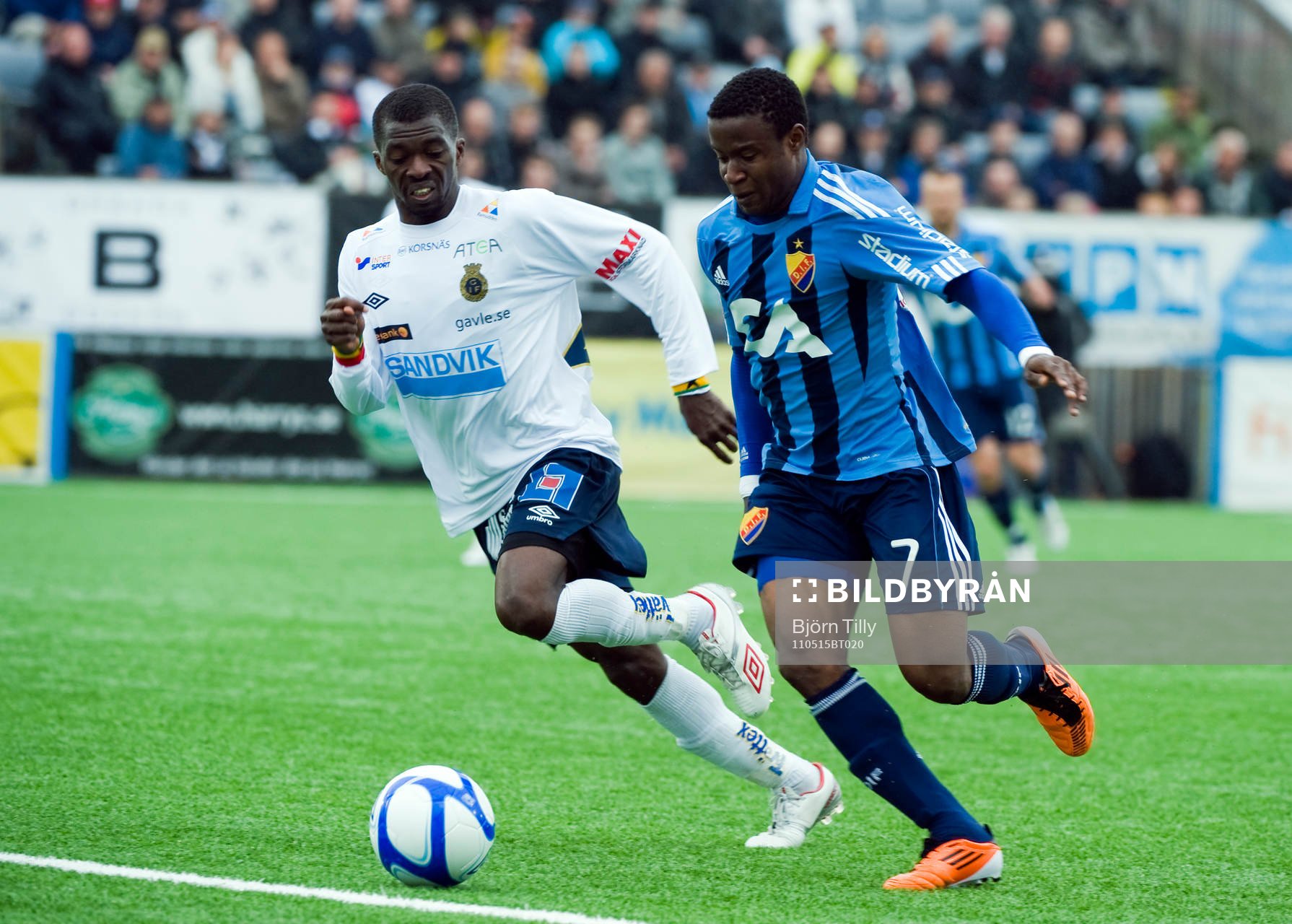 Yussif Chibsah, Gefle och Kennedy Igboananike, Djurgården