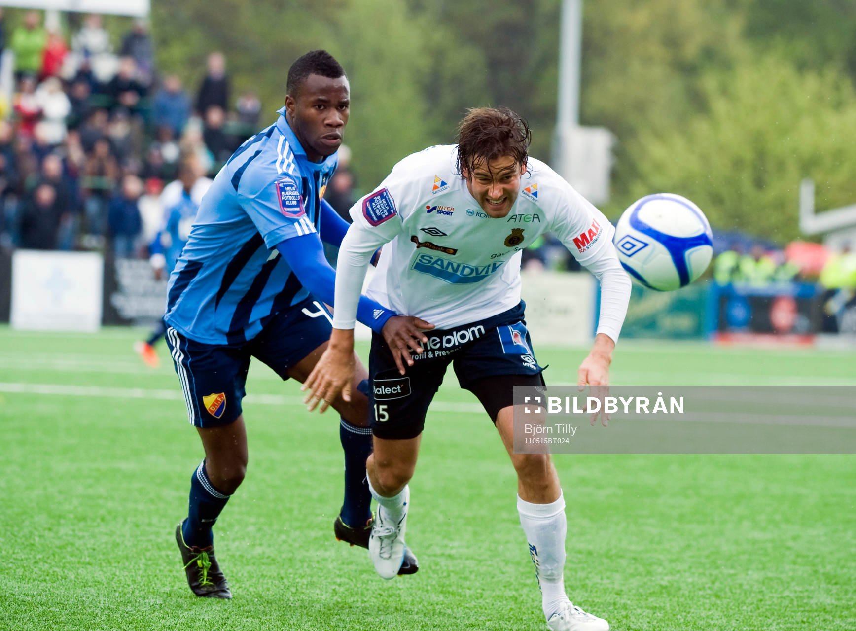 Gale Agbossoumonde, Djurgården och Mikael Dahlberg, Gefle