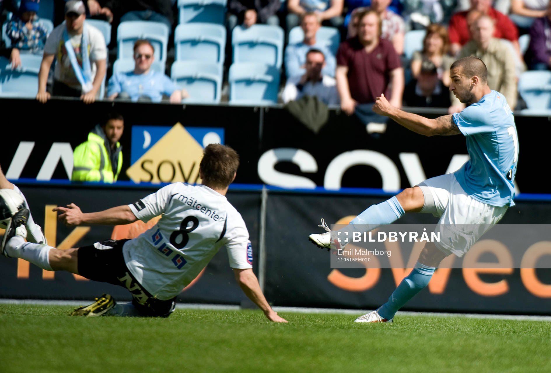 Guillermo Molins, Malmö. 2-1