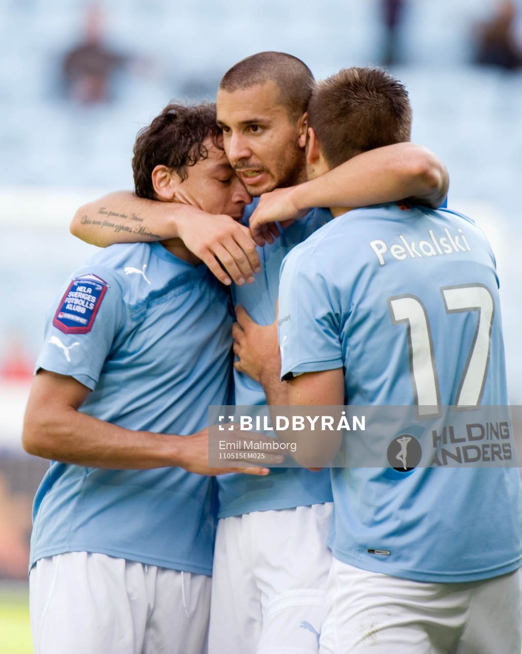 Guillermo Molins, Malmö. 2-1. Jubel