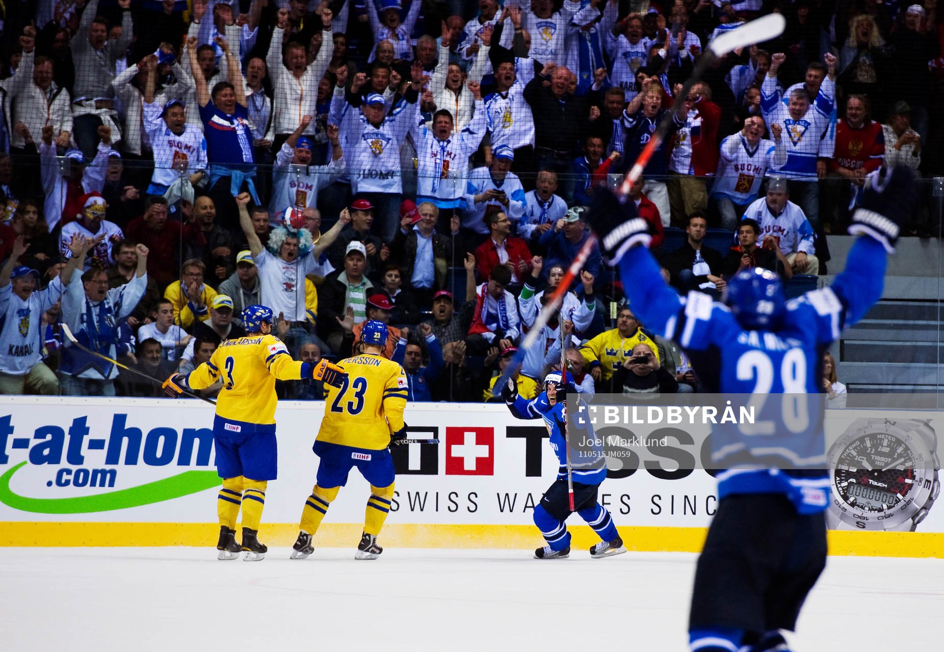 Janne Pesonen, Finland, jubel