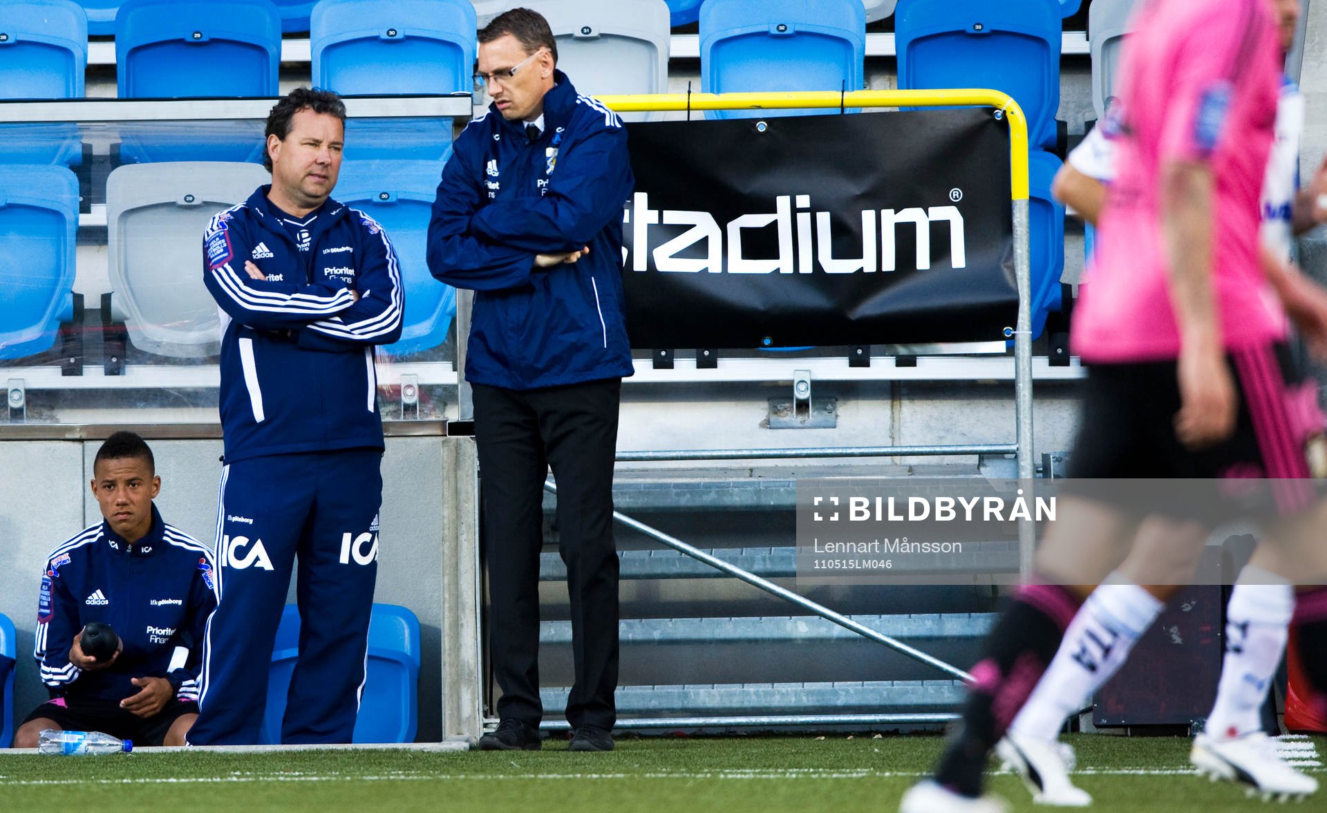 Stefan Rehn och Jonas Olsson, tränare