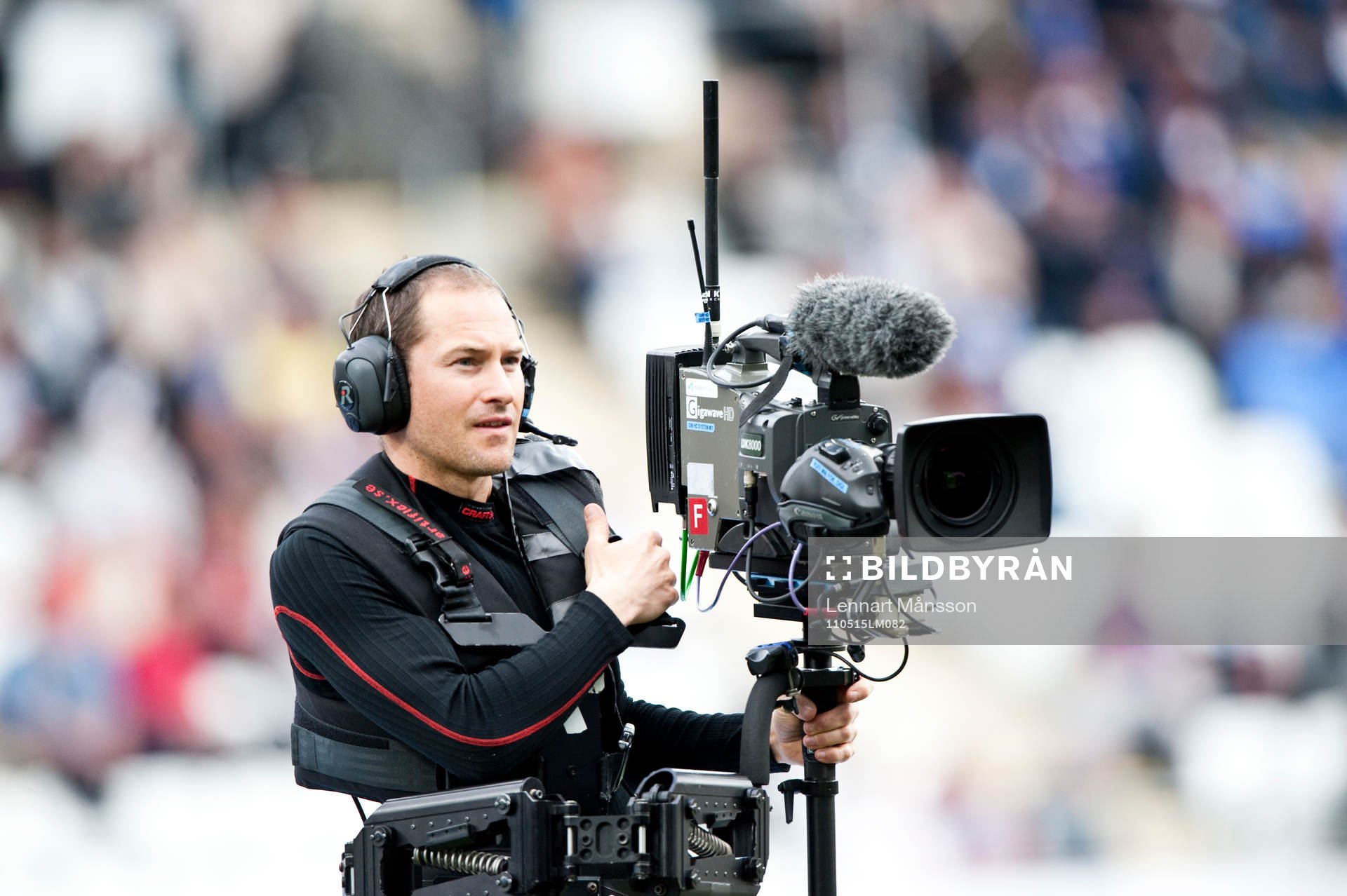 Kamera, tv-kamera, kameraman, tv