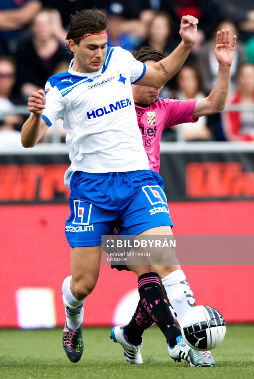 Astrit Ajdarevic, Norrköping och Elmar Bjarnason, Göteborg