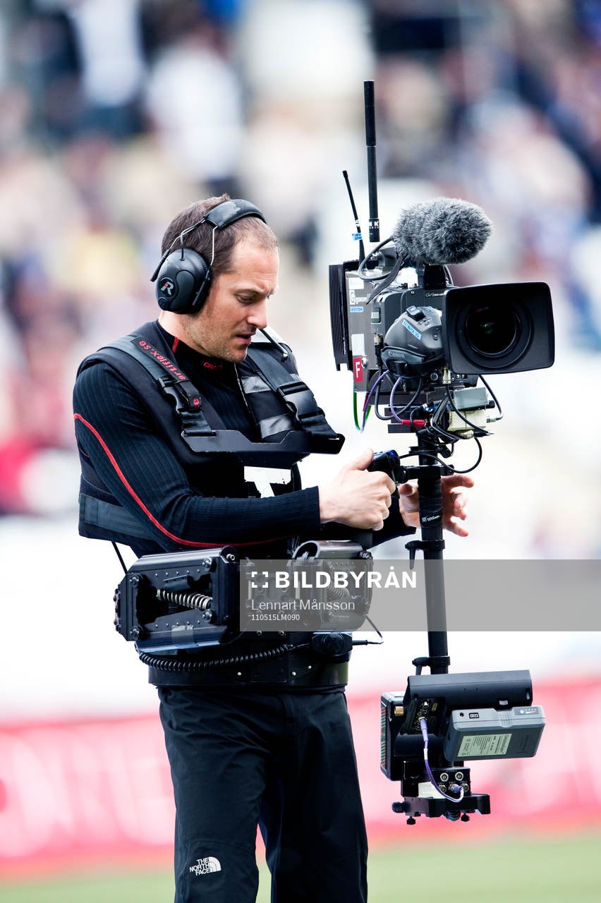 Kamera, tv-kamera, kameraman, tv