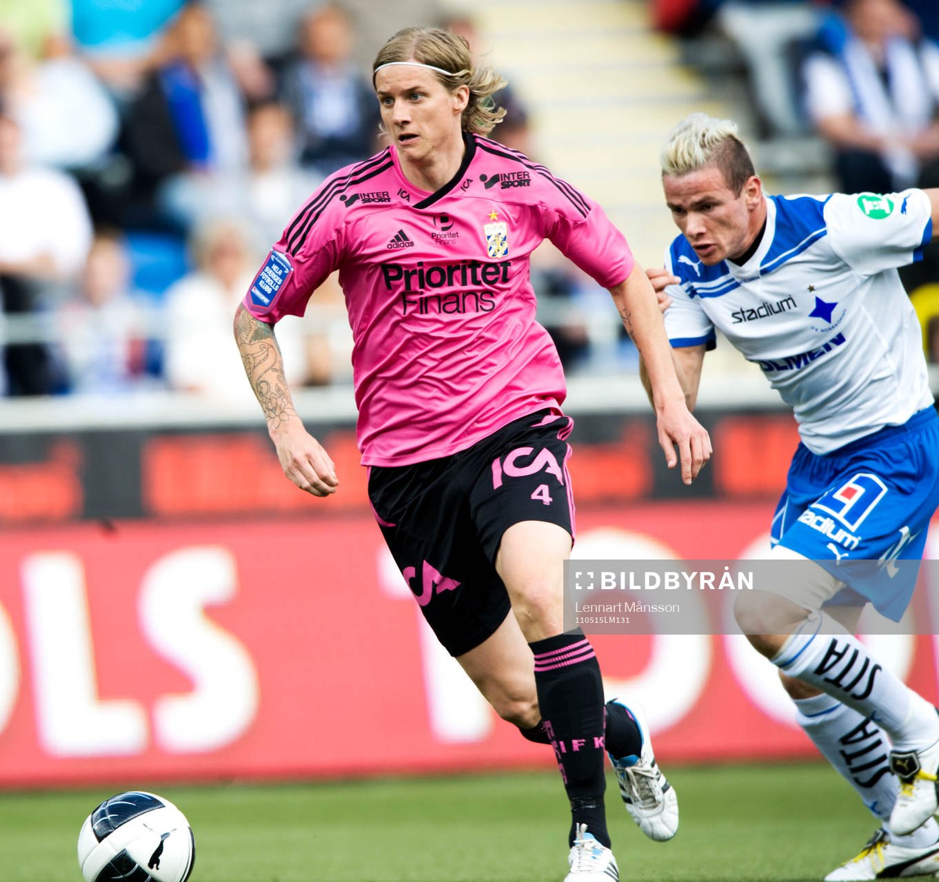 Andreas Drugge, Göteborg och Petru Racu, Norrköping