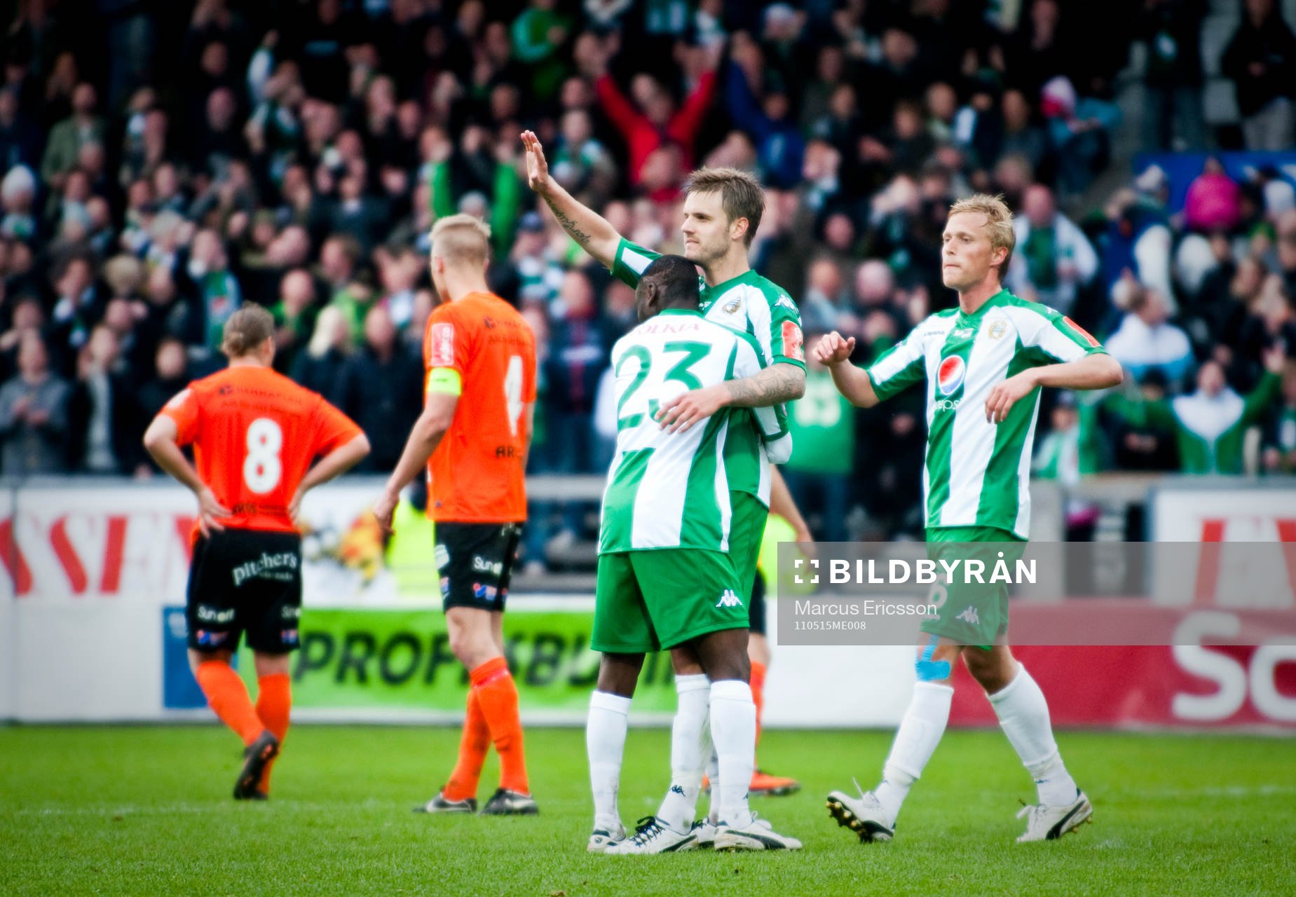 Andreas Dahl, Hammarby jubel