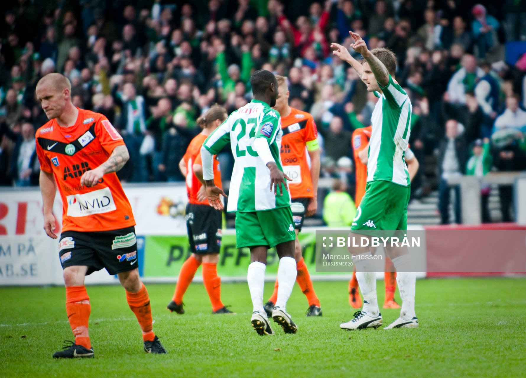 Andreas Dahl, Hammarby jubel
