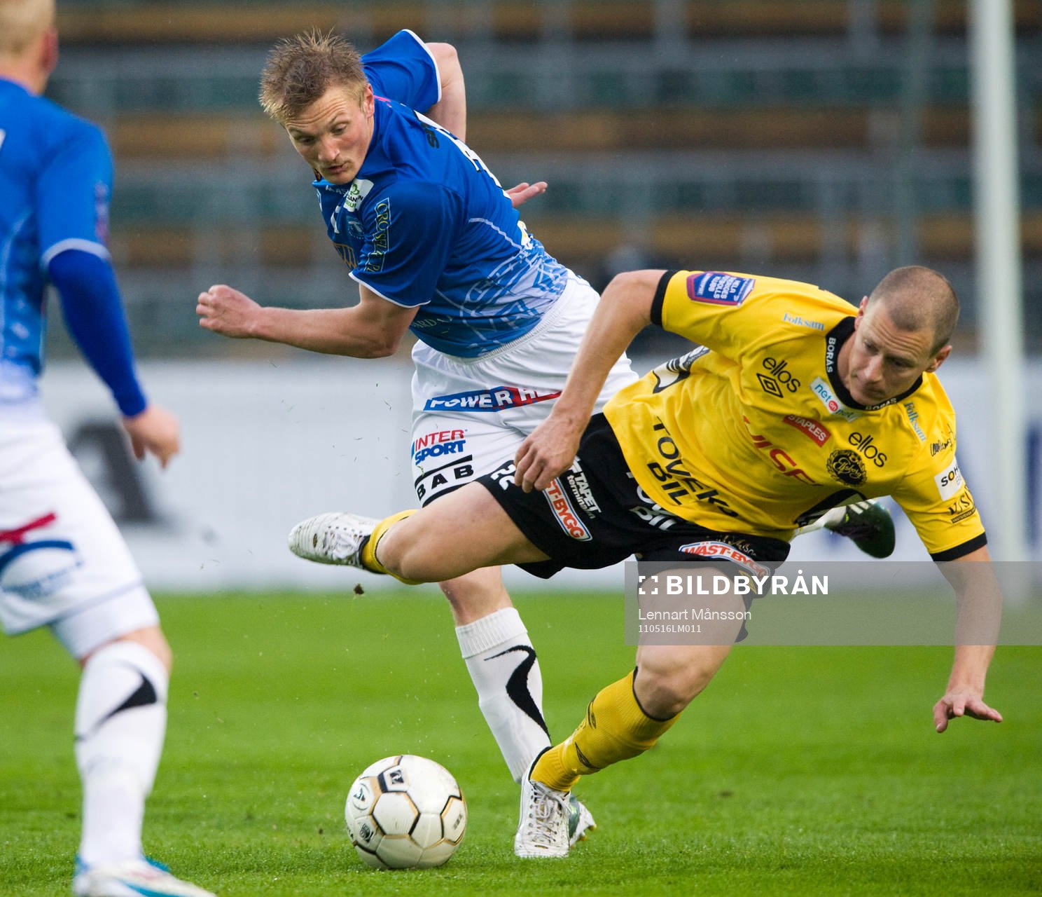 Fredrik Jensen, Trelleborg, trycker till Andreas