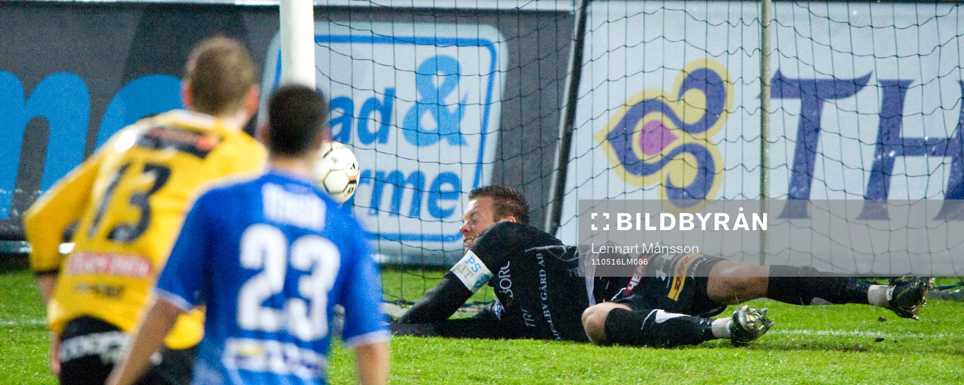 Straff, Victor Noring, målvakt, Trelleborg, räddar
