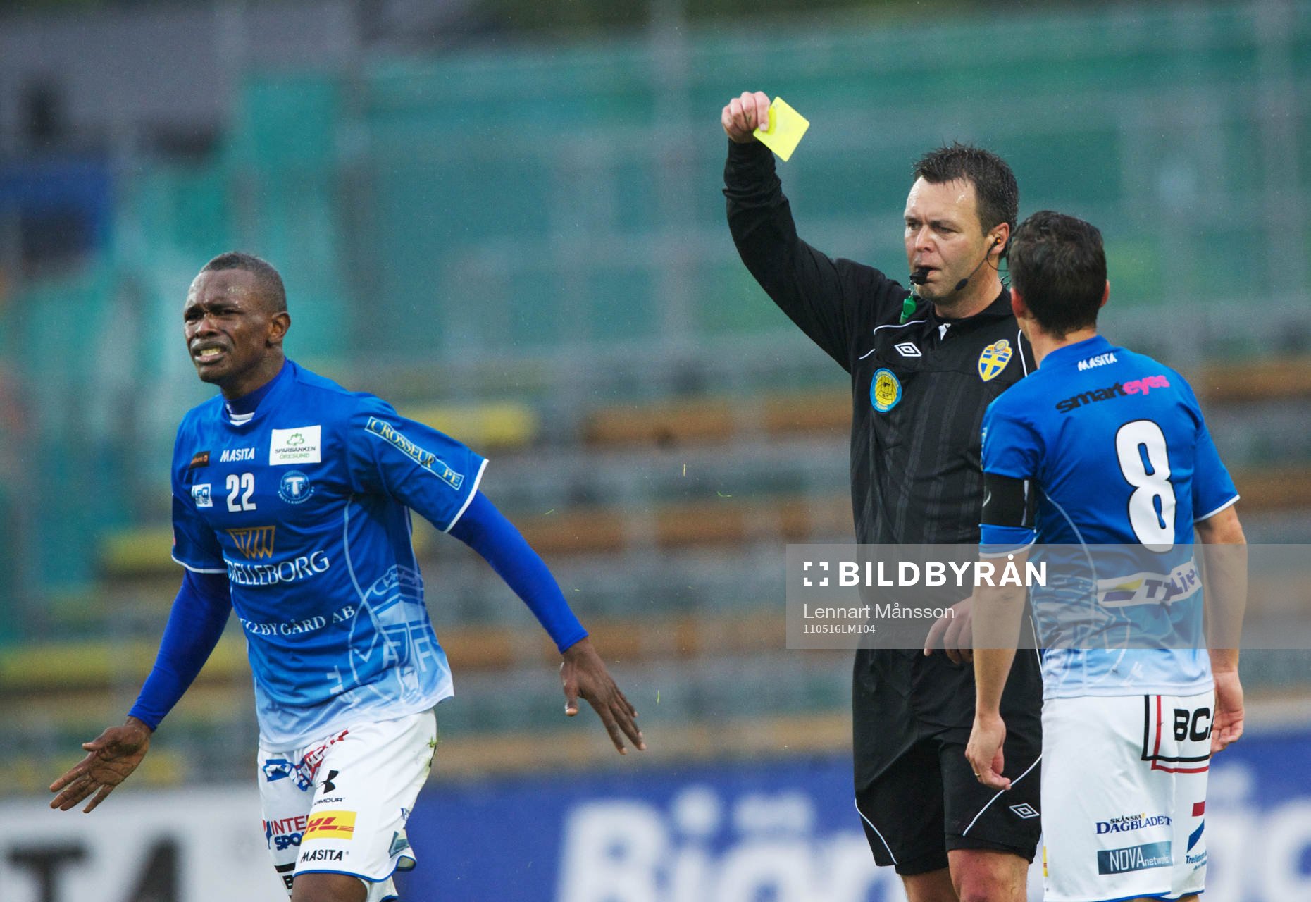 Ibrahim Koroma, Trelleborg, varning, Martin Ingvarsson,
