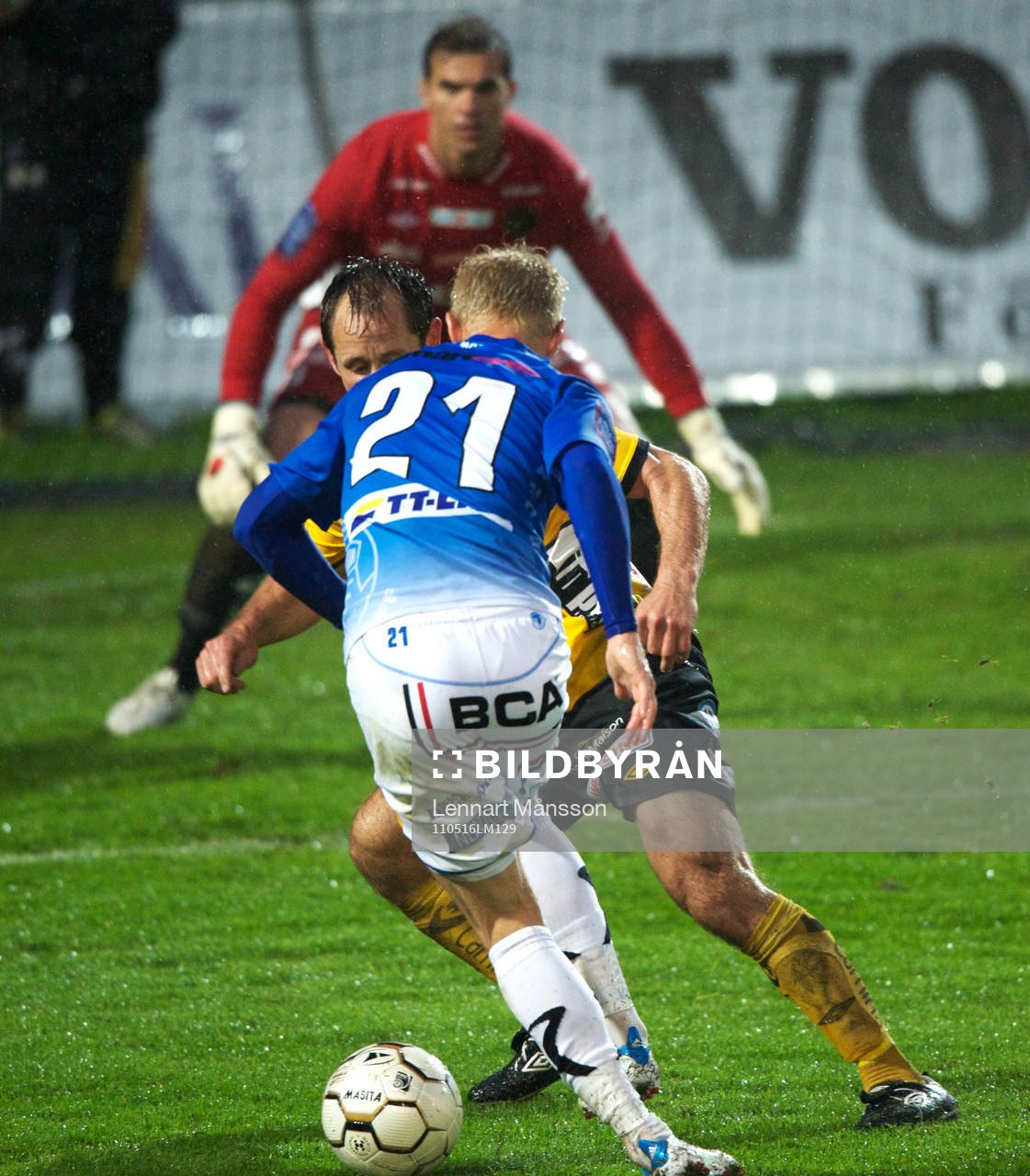 Magnus Andersson, Trelleborg mot Johan Karlsson, Elfsborg
