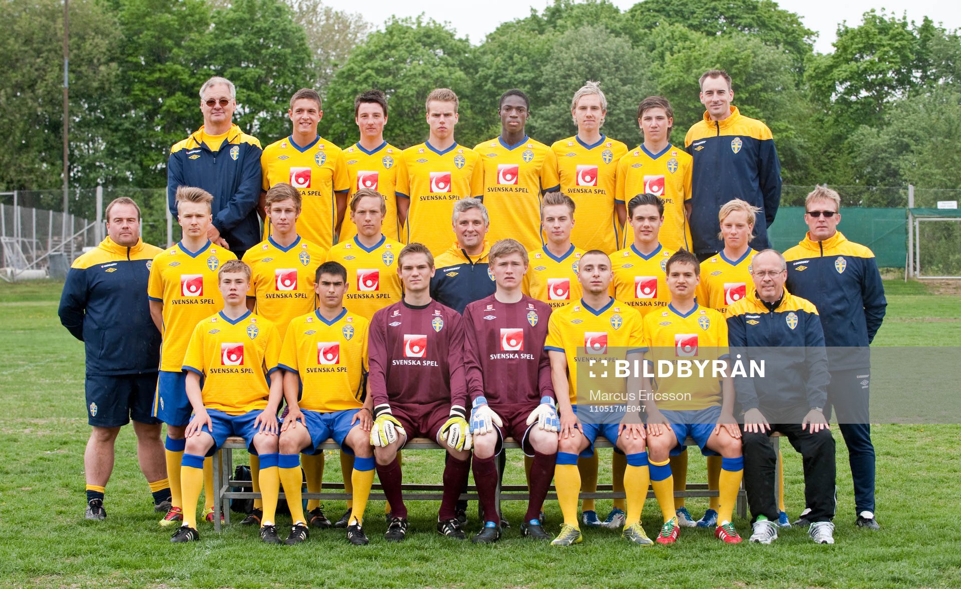 Fotboll, Sverige, P17, Lagbild