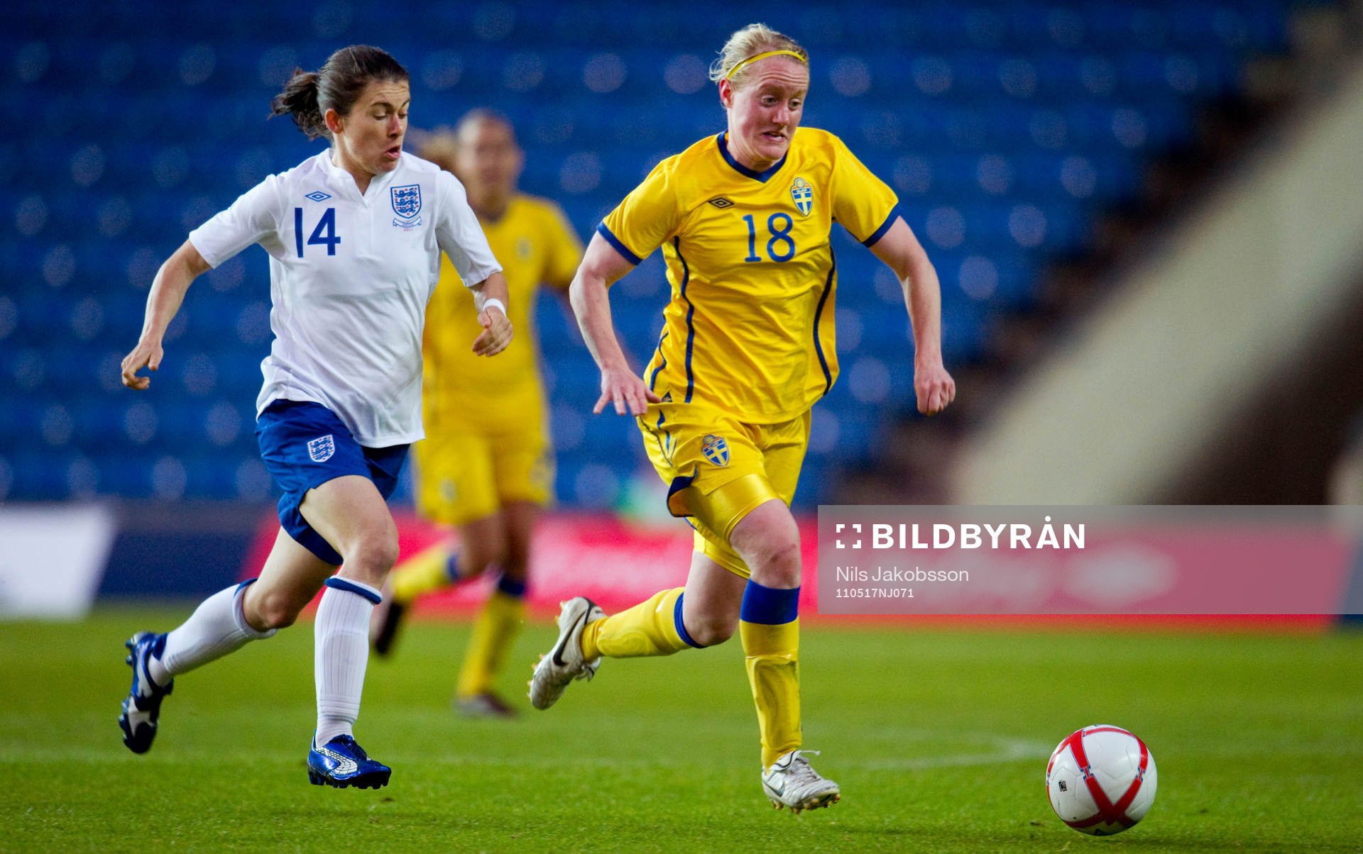 Sue Smith, England, Marie Hammarström, Sverige
