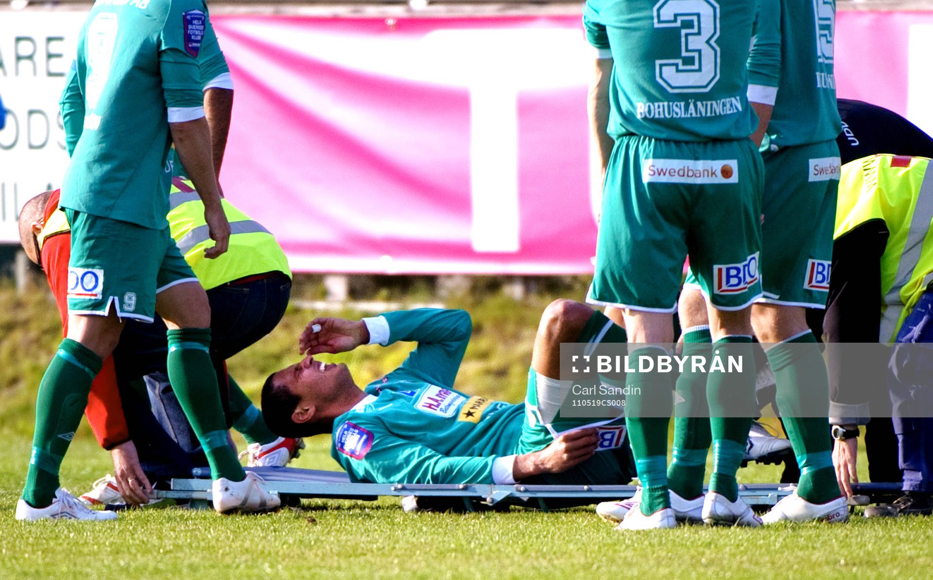 Josemar da Santana Silva, Ljungskile, skada