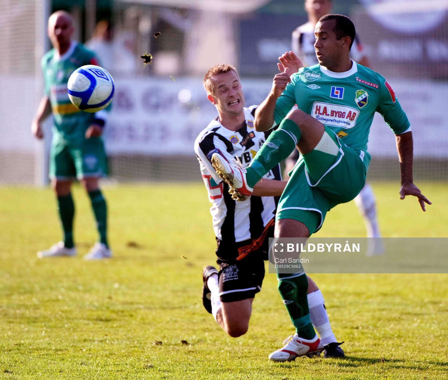 Fredrik Svanbäck, Landskrona, Genalvo Da Silva Oliviera,