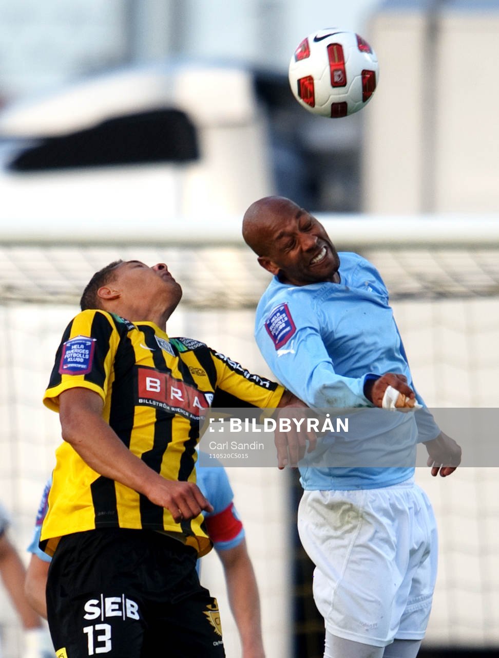 Mathias Ranégie, Häcken, Jeffrey Aubynn, Malmö FF