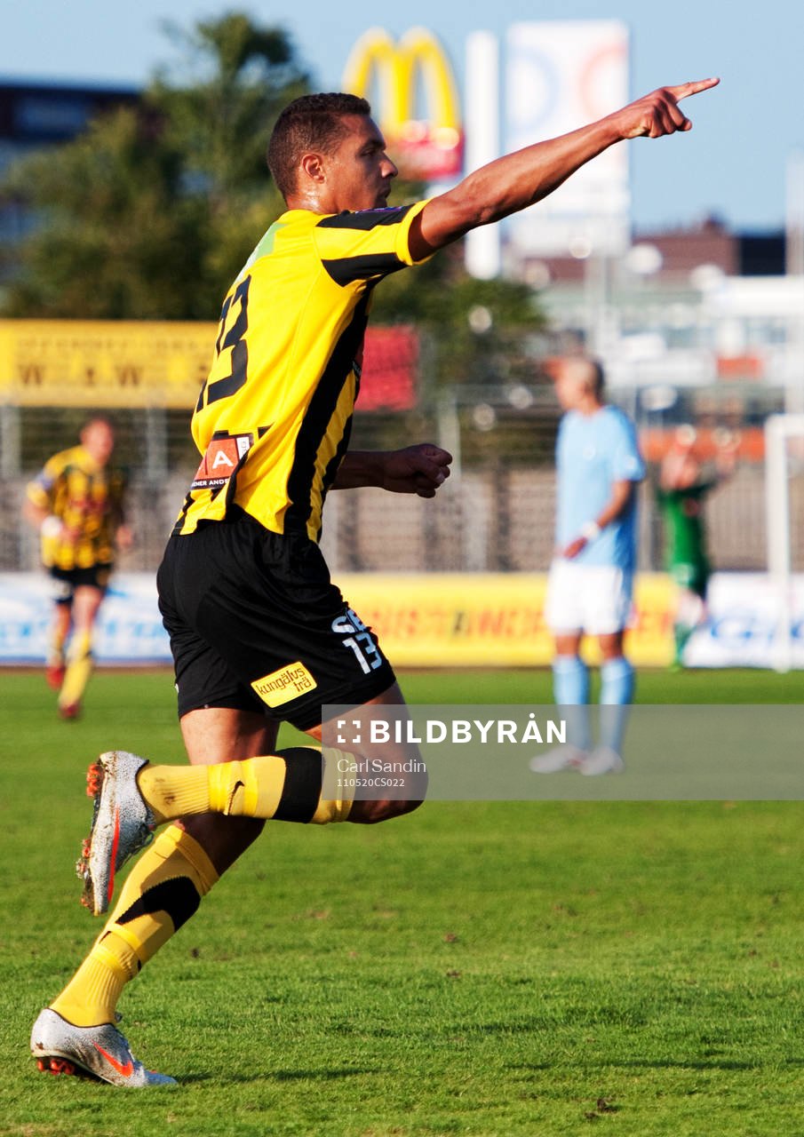 Mathias Ranégie, Häcken, jubel