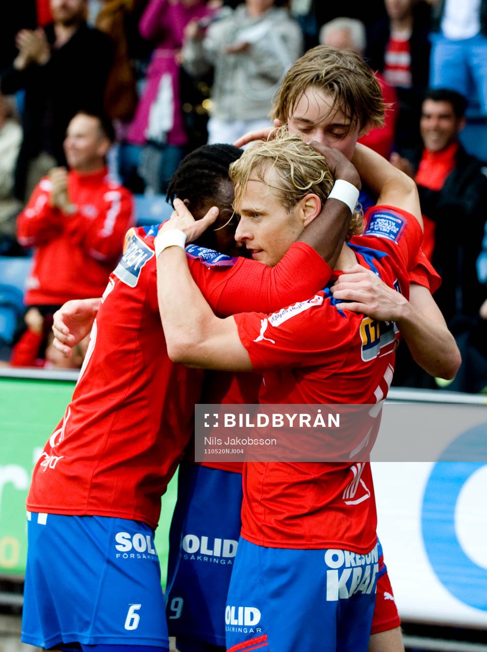 May Mahlangu, Rasmus Jönsson, Erik Sundin, Helsingborg