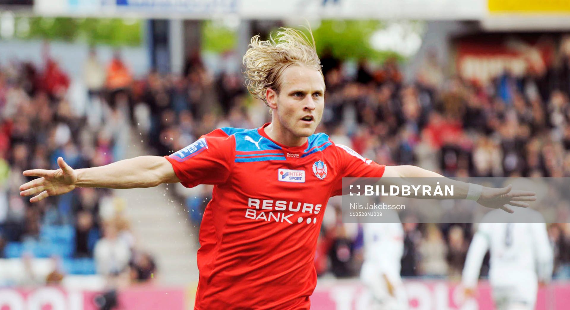 1-0 av Erik Sundin, Helsingborg, glädje, jubel