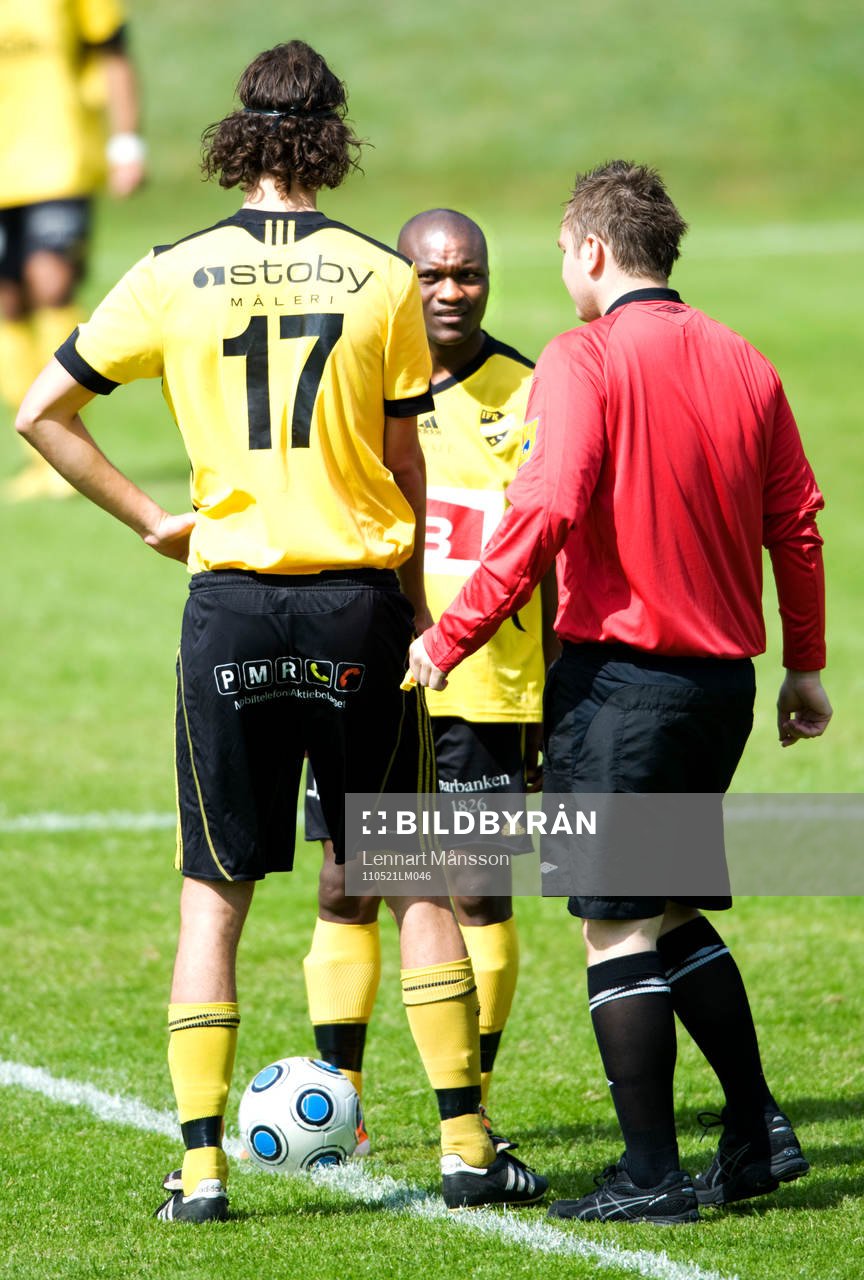 Tokelo Rantie och Filip Thurn, IFK Hässleholm, Almir