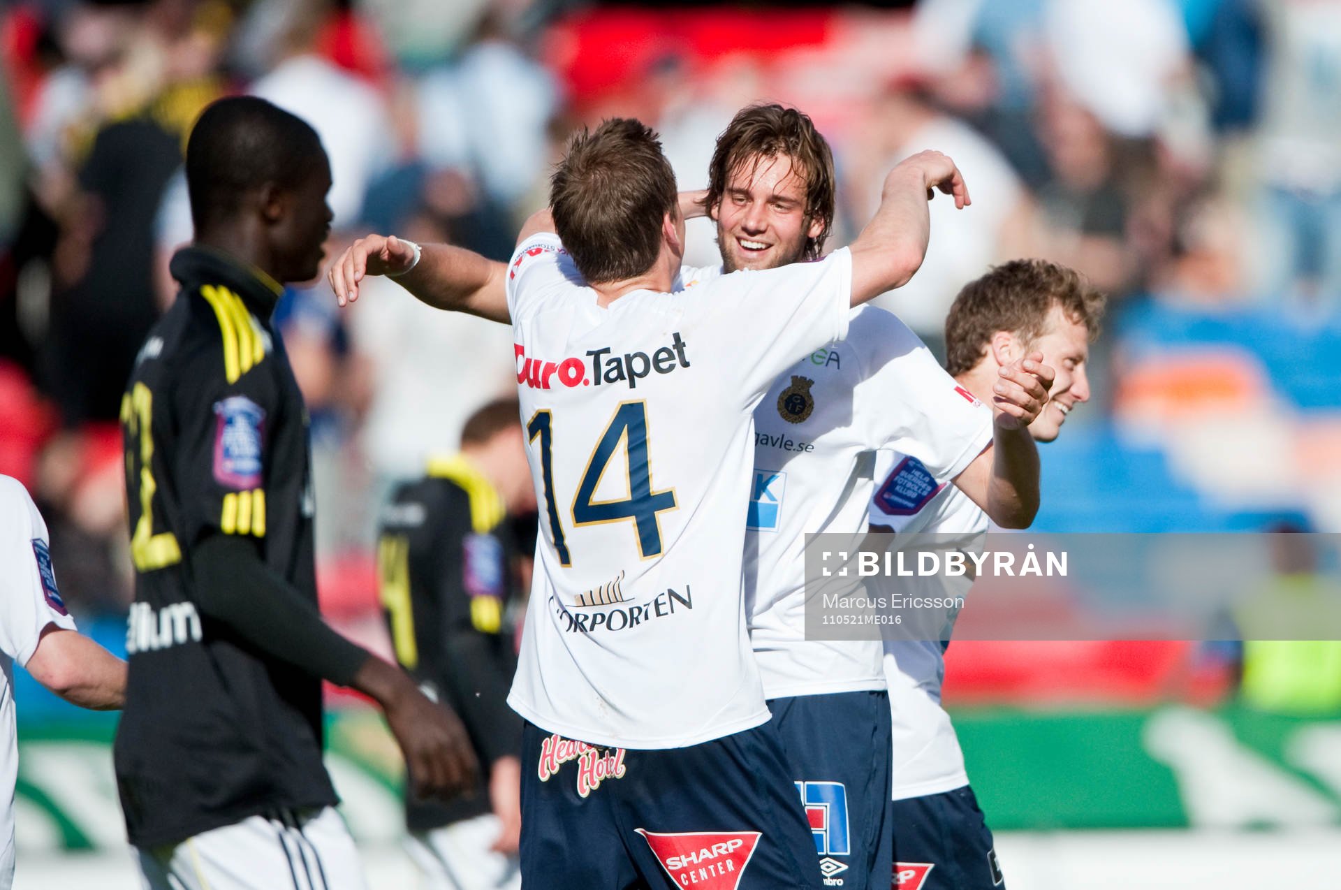 Mikael Dahlberg, Gefle i glädje och jubel på slutsignal
