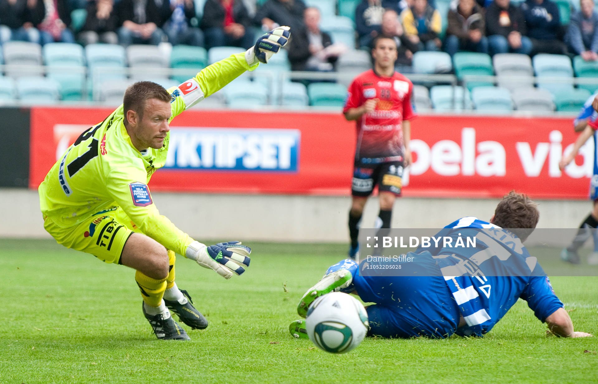 Viktor Noring, målvakt Trelleborg, Tobias Hysén,