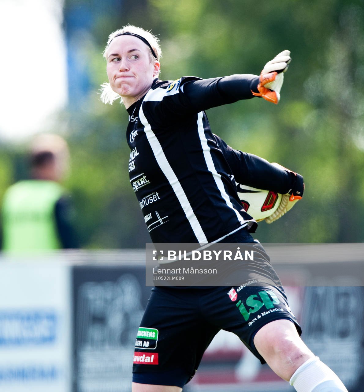  Sandra Sigurdardottir, målvakt.