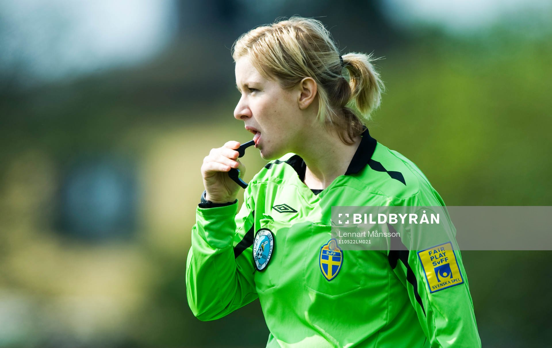 Malin Johansson, domare