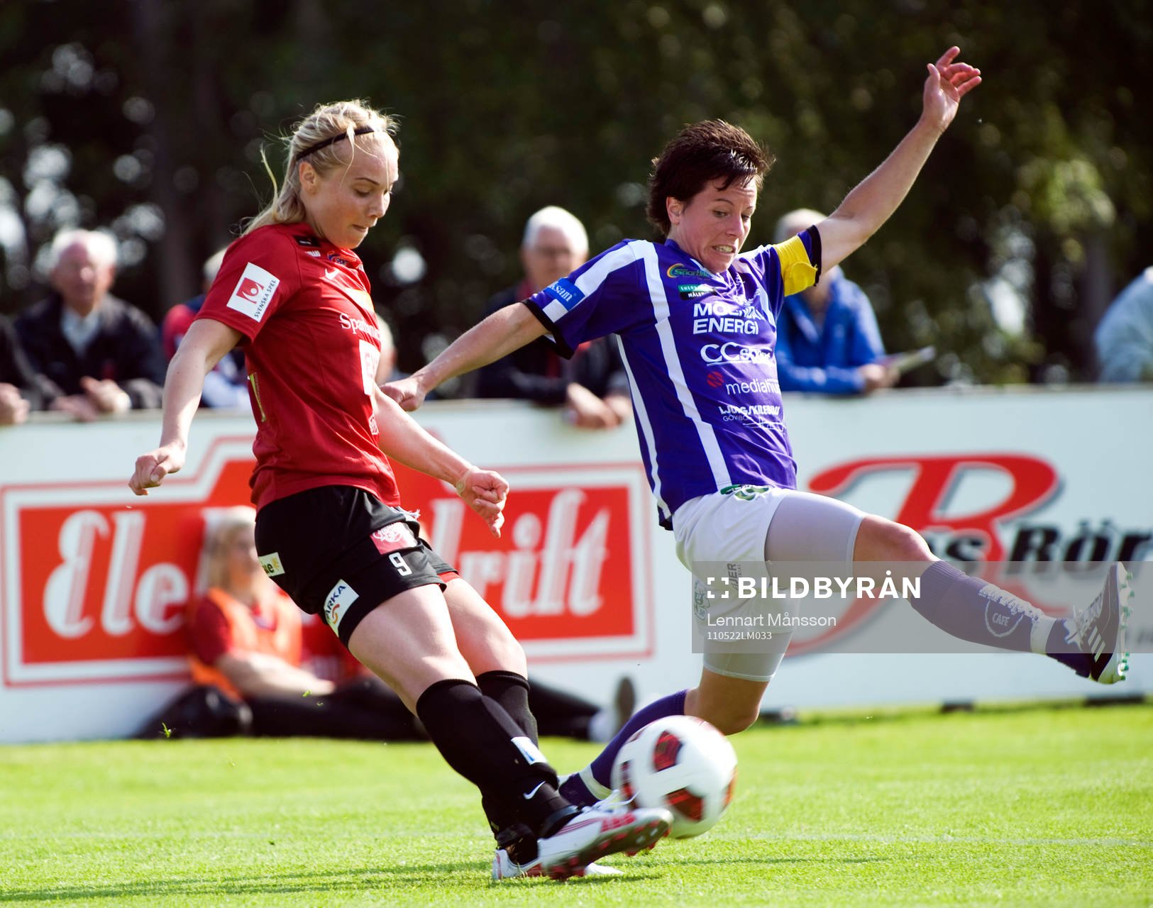 Margret Lara Vidarsdottir, Kristianstad och Frida Höglund,