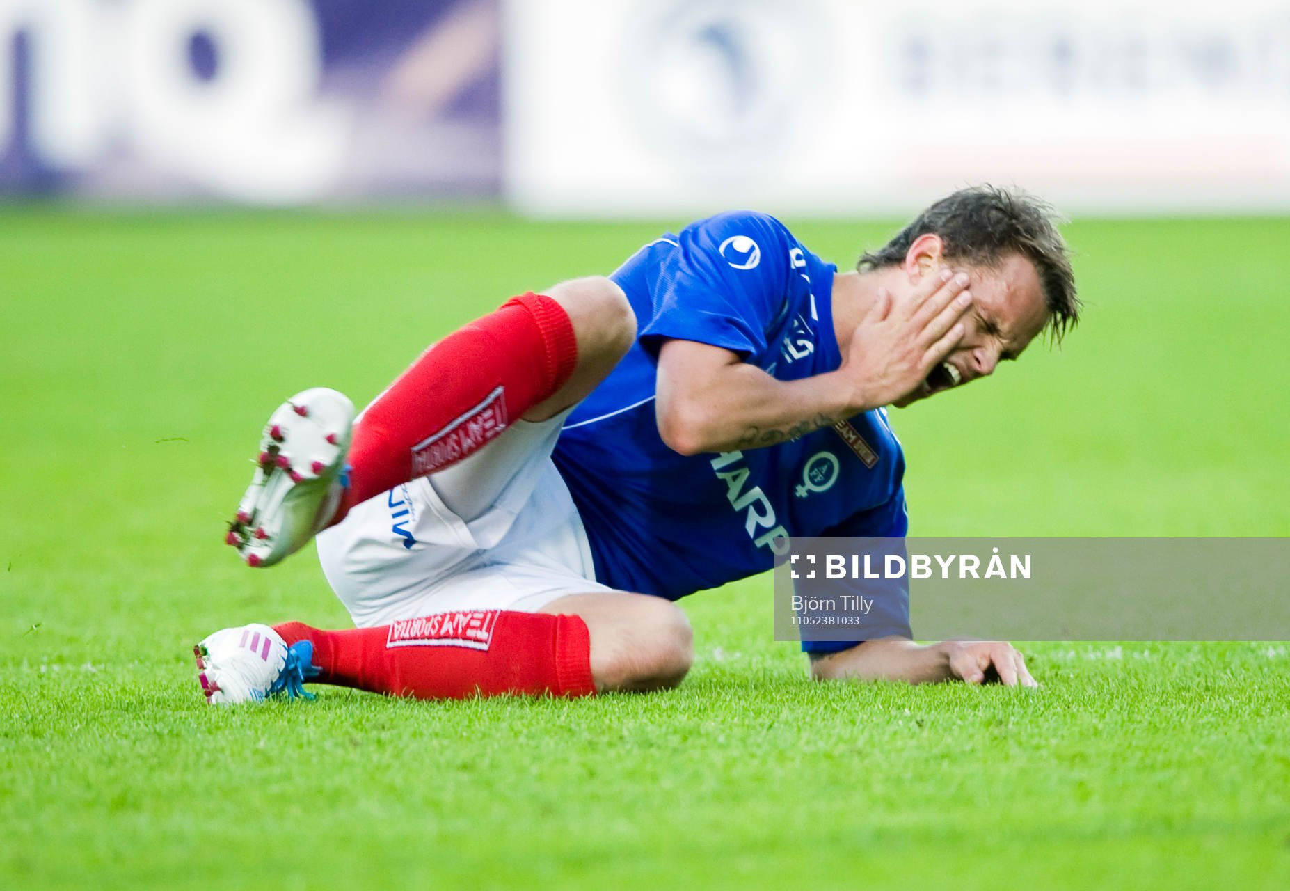 Erik Moberg, Åtvidaberg, skada, smärta