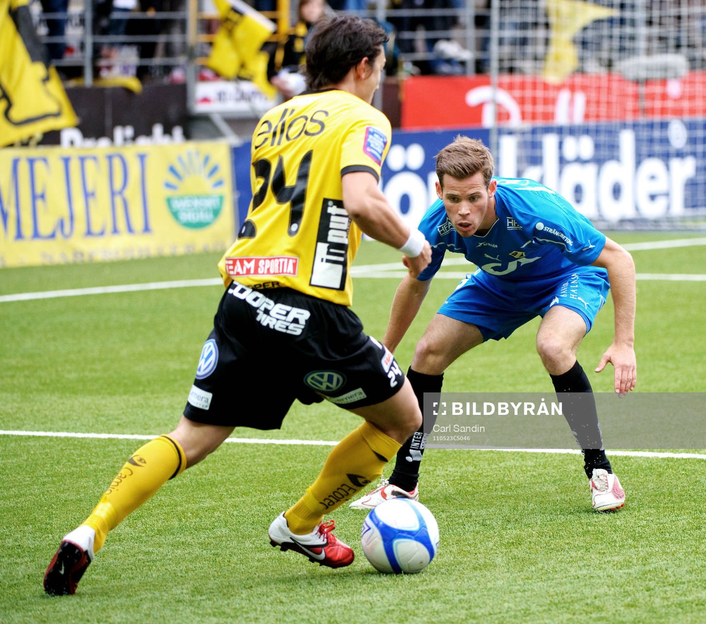 Stefan Ishizaki, Elfsborg, Emil Salomonsson, Halmstad