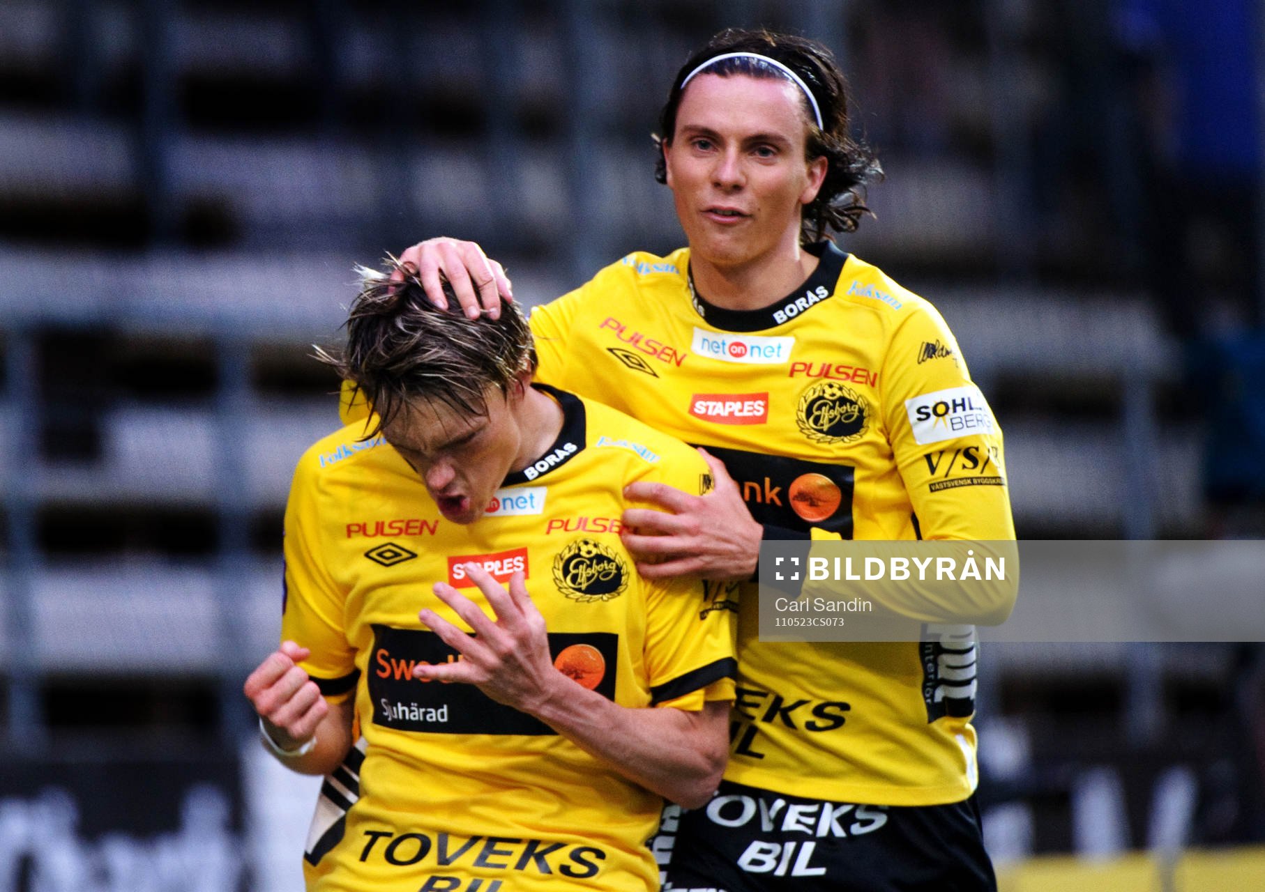 Lasse Nilsson, Niklas Hult, Elfsborg, jubel