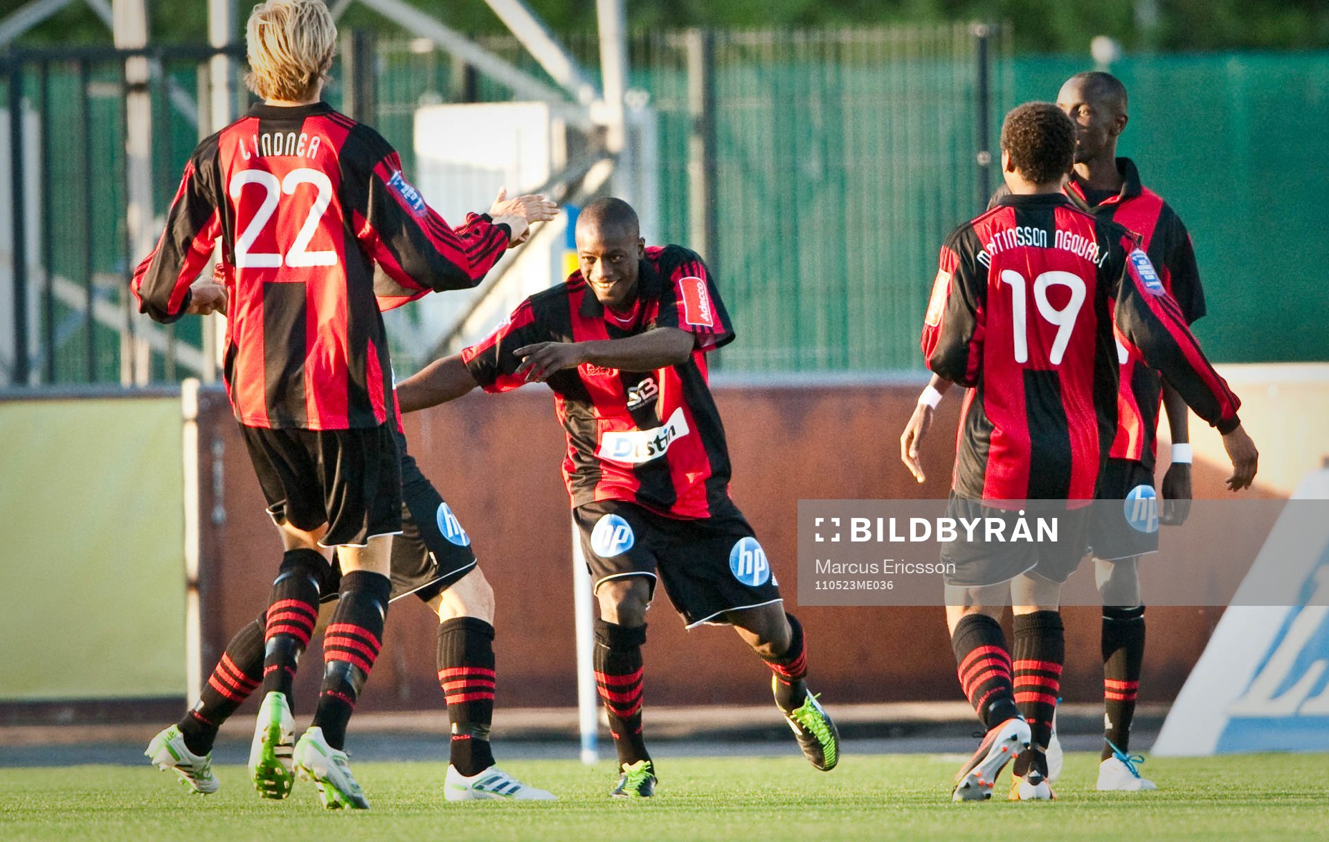 Aziz Corr Nyang, BP dansar lite i glädje efter 1-0