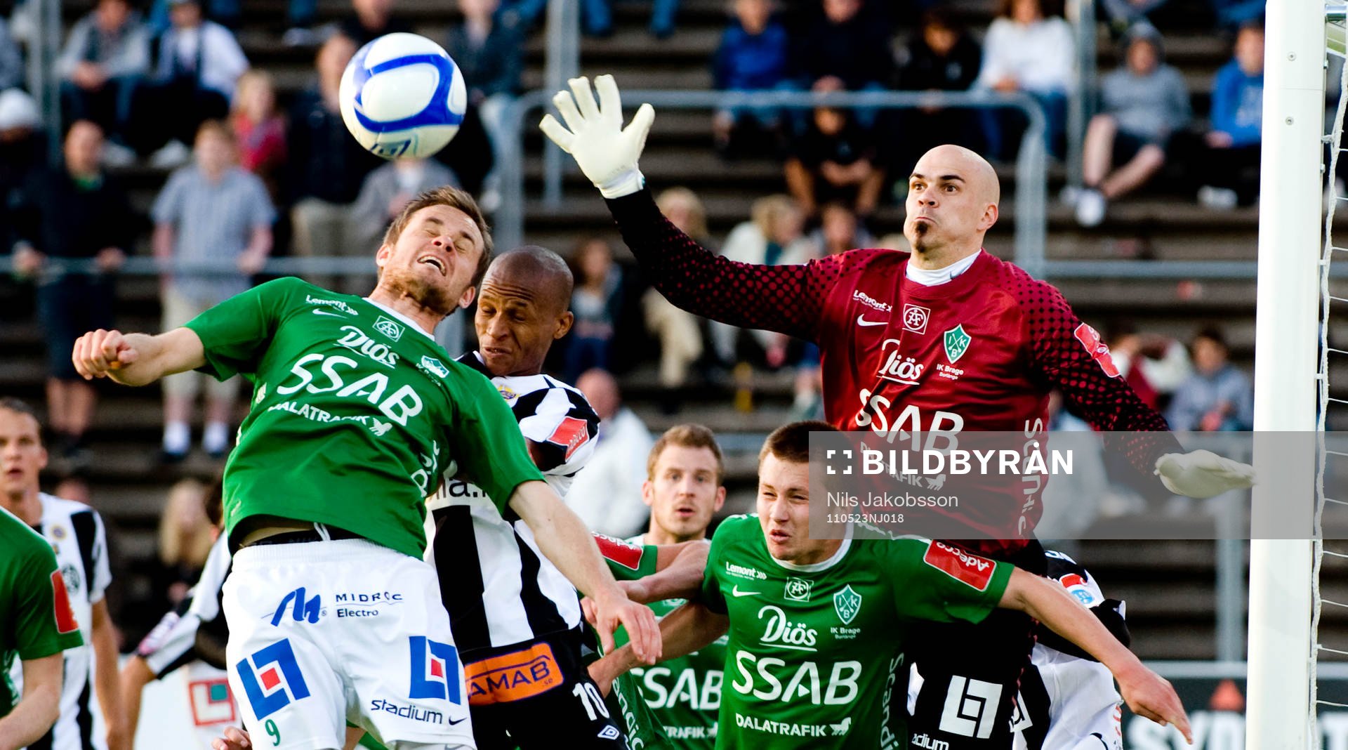 Johan Persson, Gerhard Andersson, målvakt, Brage