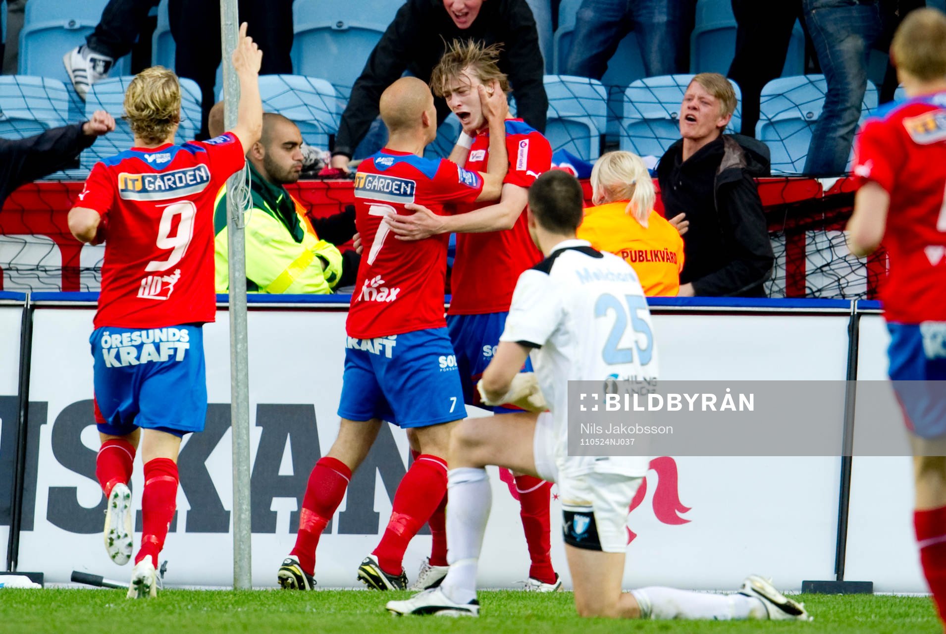 Rasmus Jönsson, Helsingborg jubel, Dusan Melichárek,