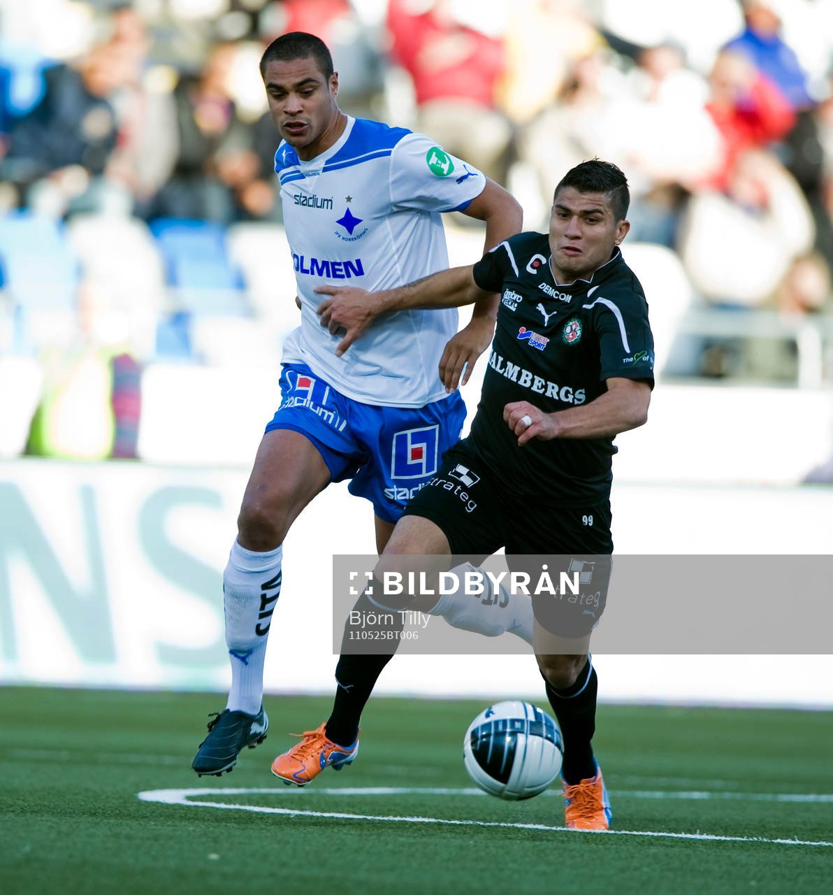 Bobbie Friberg da Cruz, Norrköping och Paulo De Oliviera,