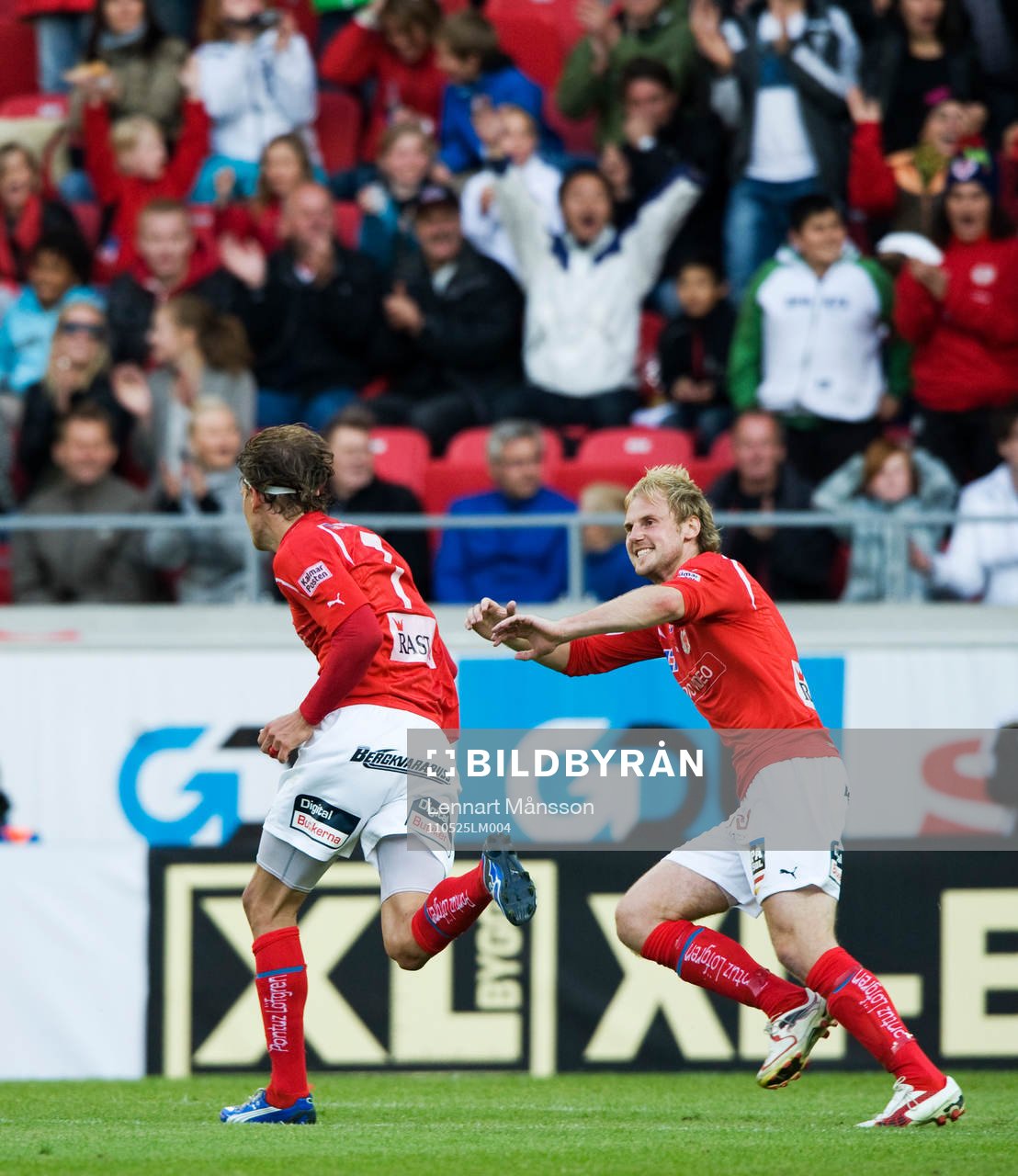 1-0, frispark, Kristoffer Fagercrantz, Kalmar, jubel