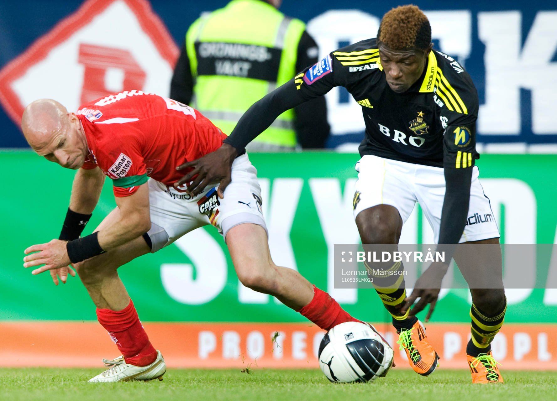 Henrik Rydström, Kalmar och Mohamed Bangura, AIK