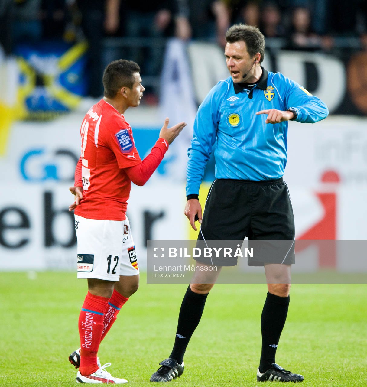 Utvisning, Daniel Sobralense, Kalmar, Martin Ingvarsson,