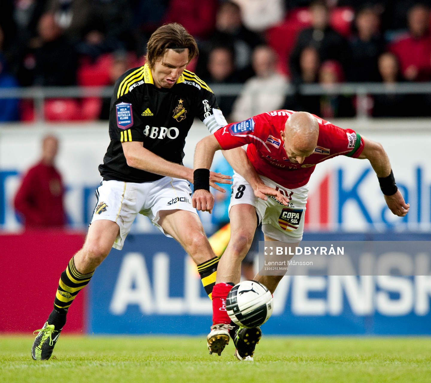 Nils-Eric Johansson, AIK och Henrik Rydström, Kalmar