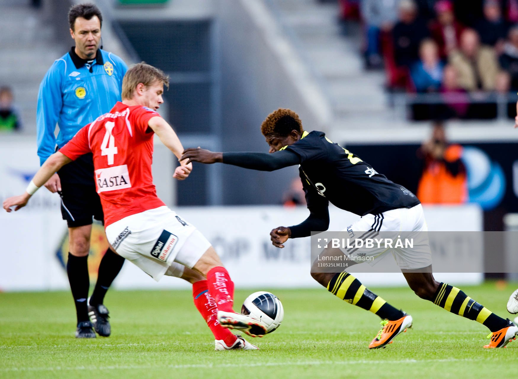 Erik Israelsson, Kalmar och Mohamed Bangura, AIK