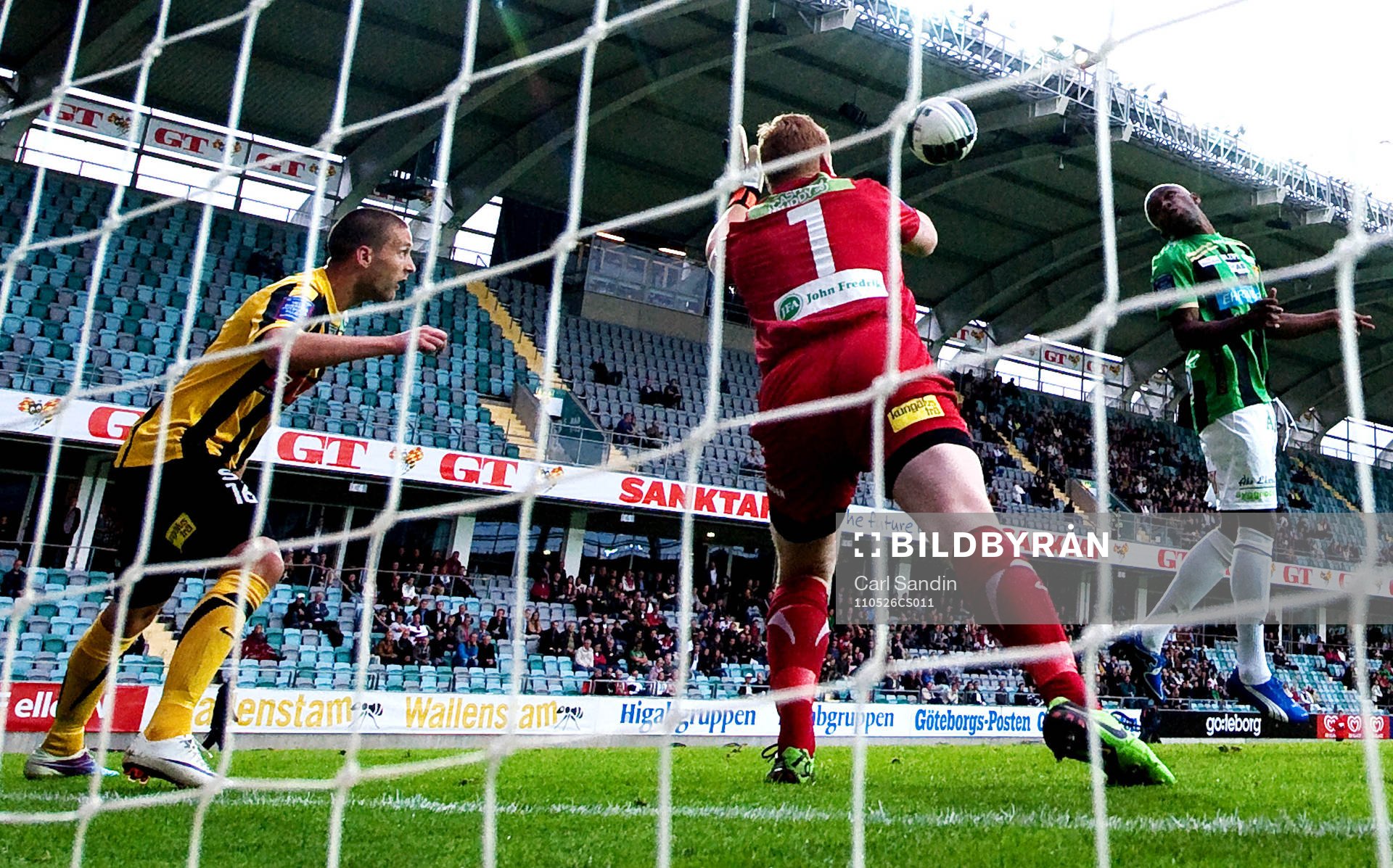 Christoffer Källqvist, målvakt, Häcken, Eric Magloire