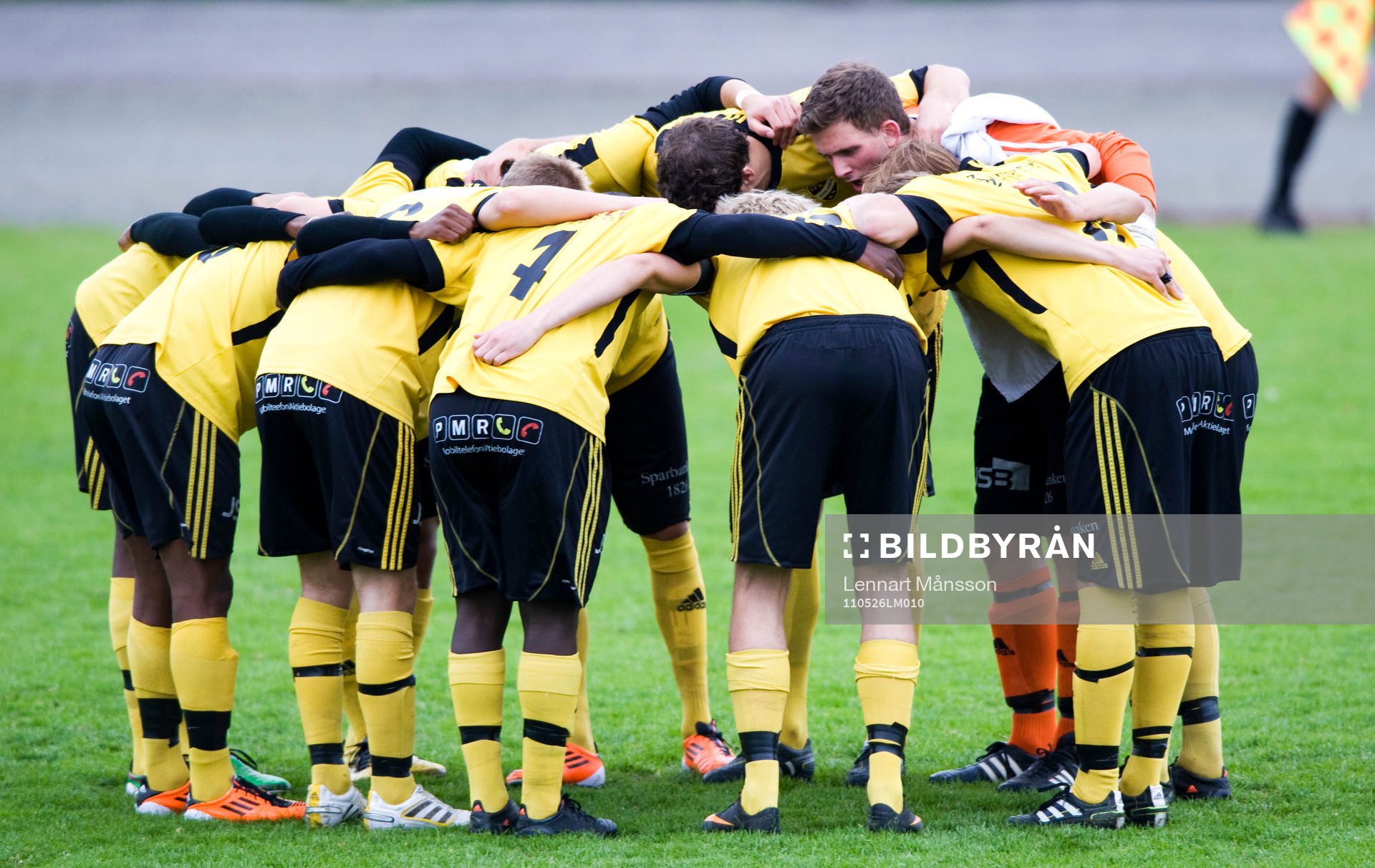 Uppladdning före match