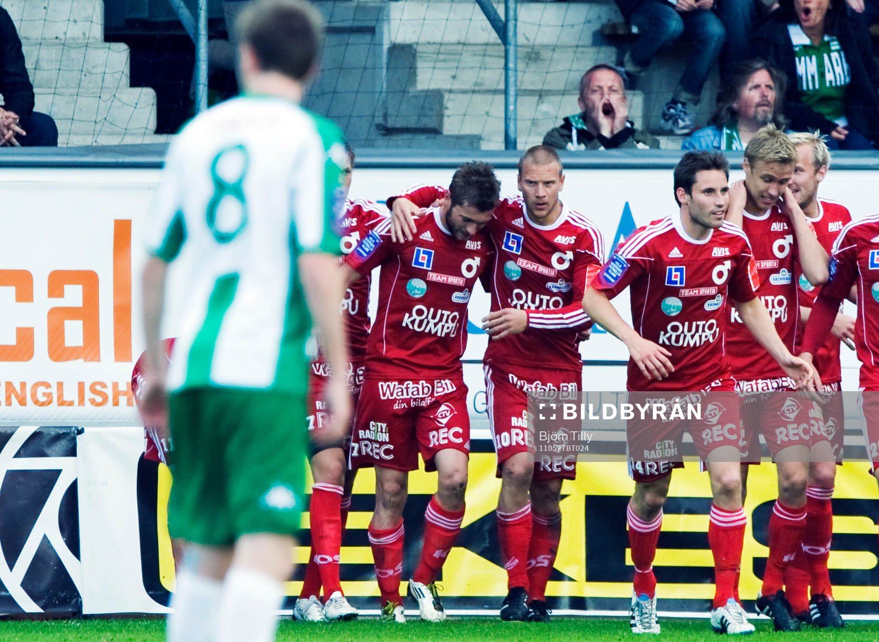 Christophe Lallet och Peter Samuelsson, Degerfors