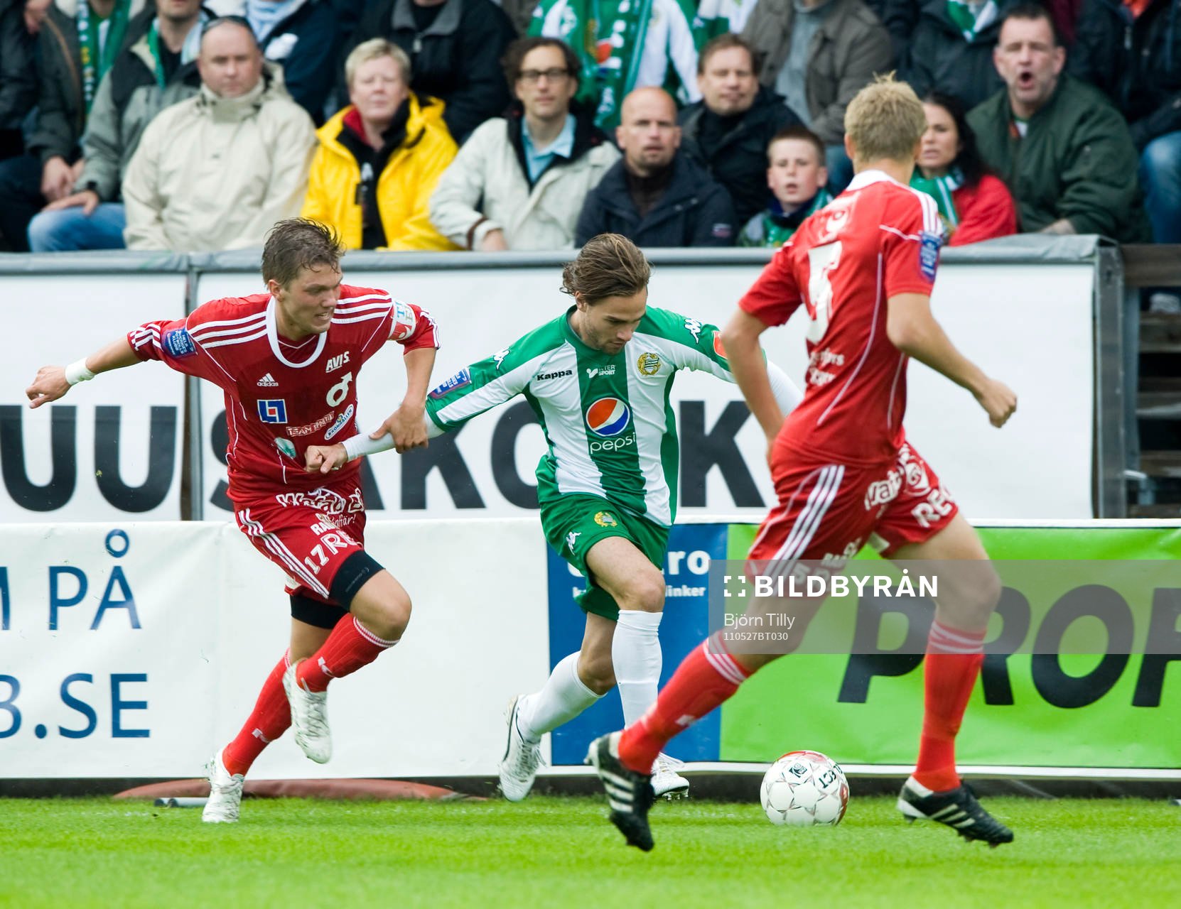 Martin Broberg, Degerfors och Simon Helg, Hammarby