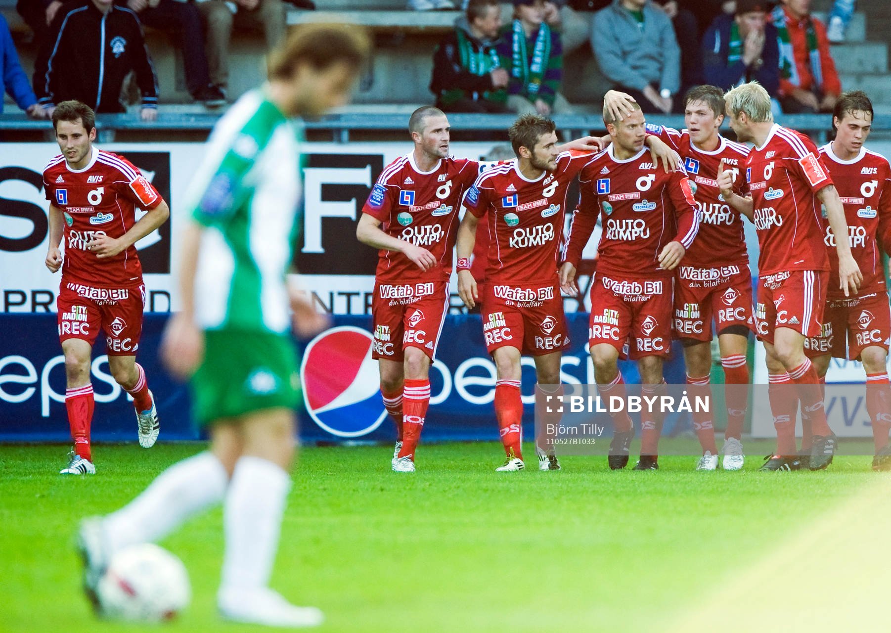 Målglädje i Degerfors
